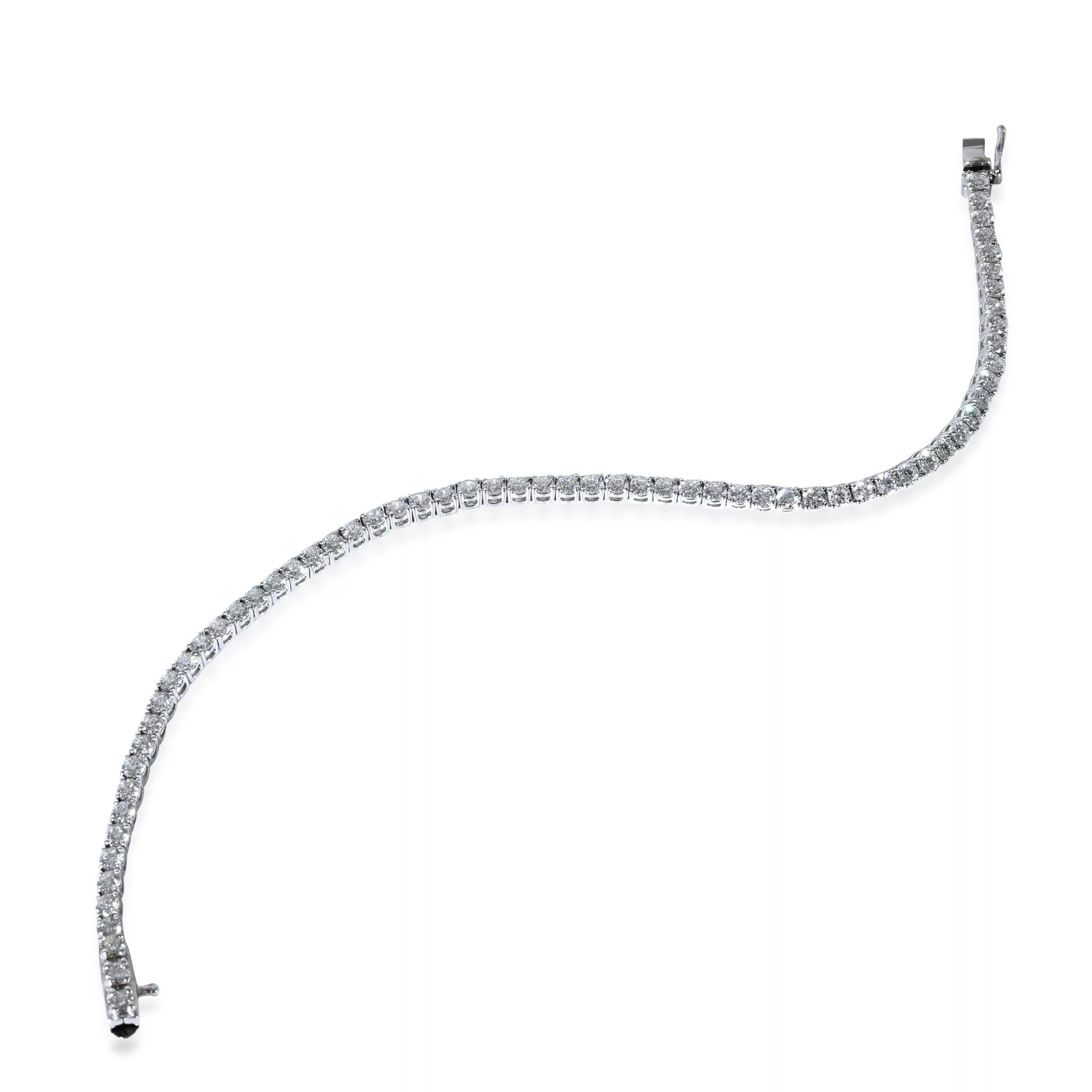 Tiffany & Co. Rings Tiffany & Co. Diamond Tennis Bracelet in 14k White Gold 4.22 CTW