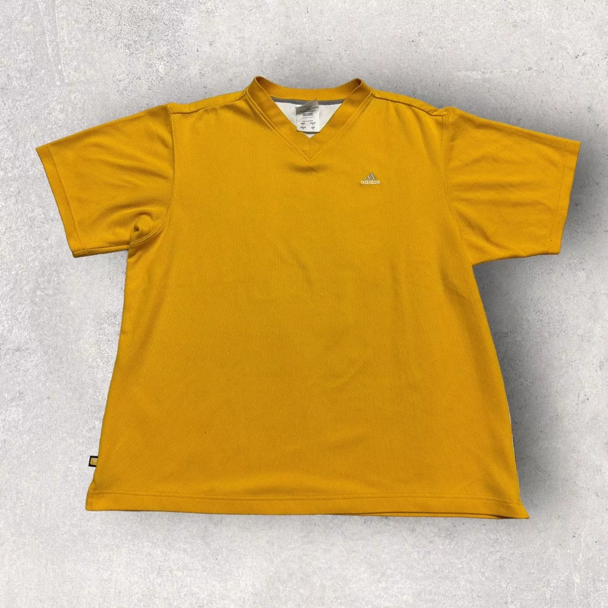 Adidas Short Sleeve T Shirts Adidas × Vintage Vintage Adidas Pure Game shirt Yellow