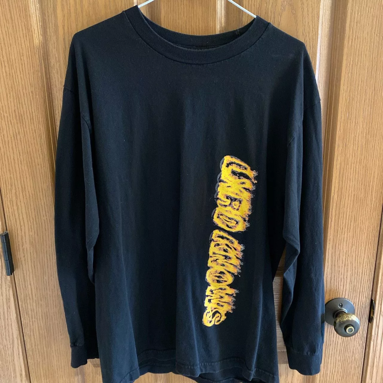 Lxrdknows Long Sleeve T Shirts Lxrdknows Flames Longsleeve Black