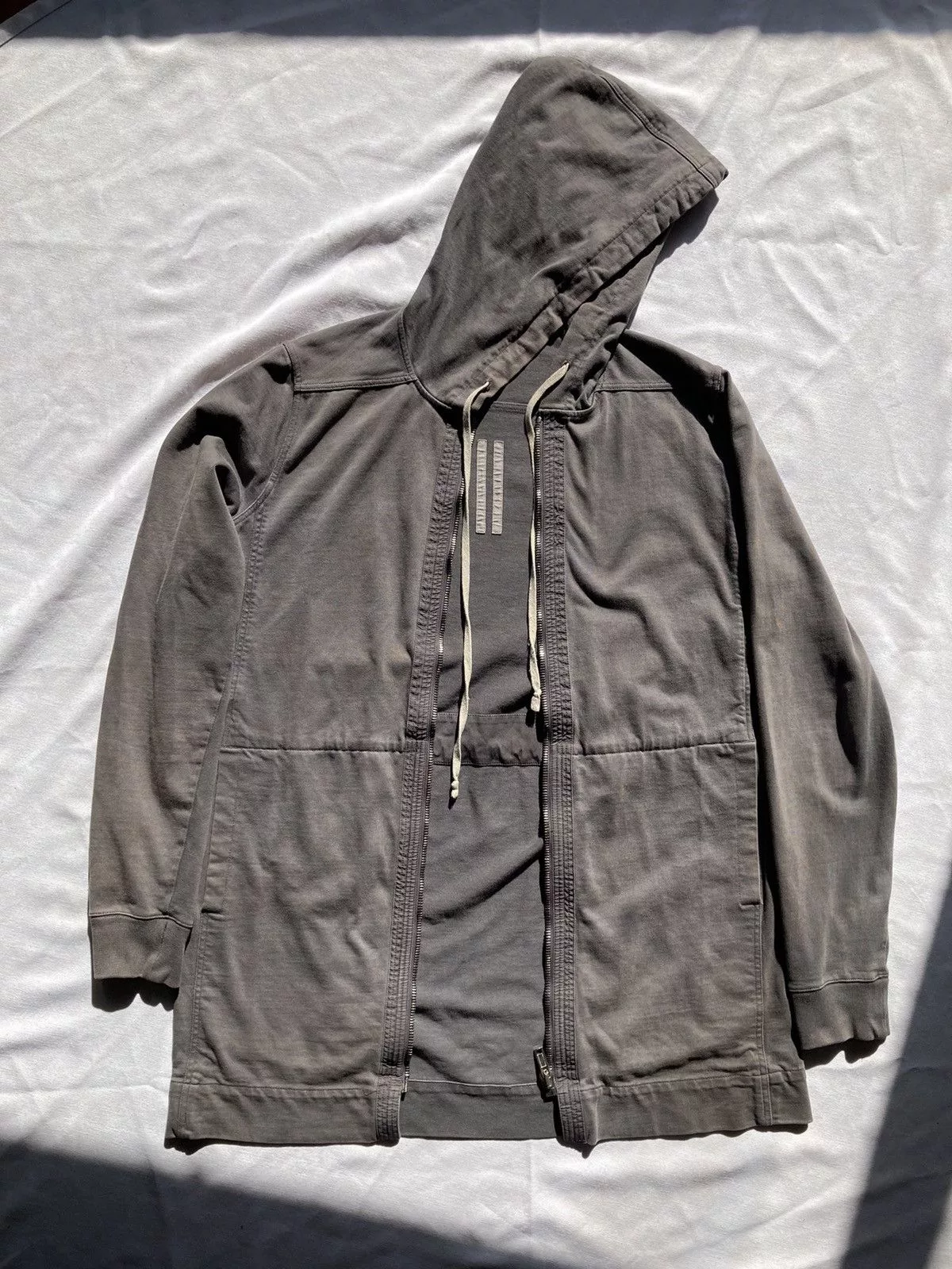 Rick Owens Heavy Coats Rick Owens Cardigan Gray