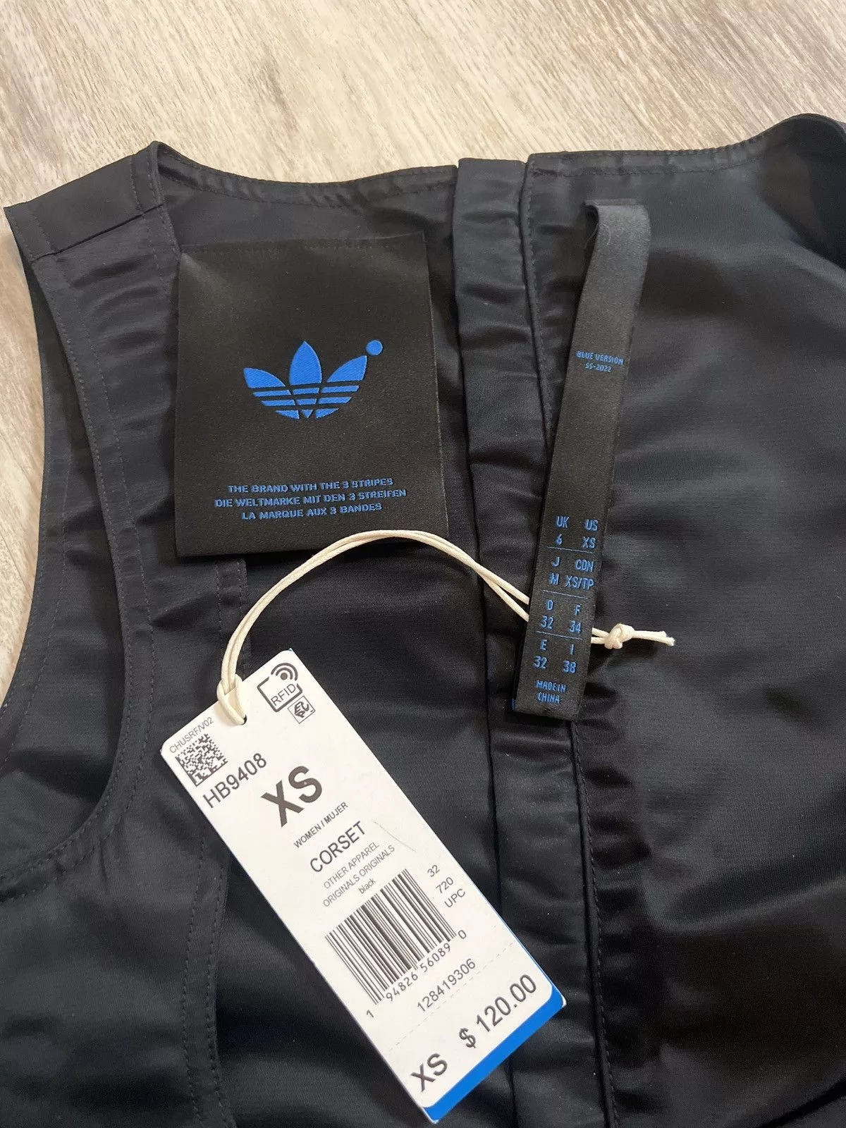 Adidas Vests Adidas Corset Black