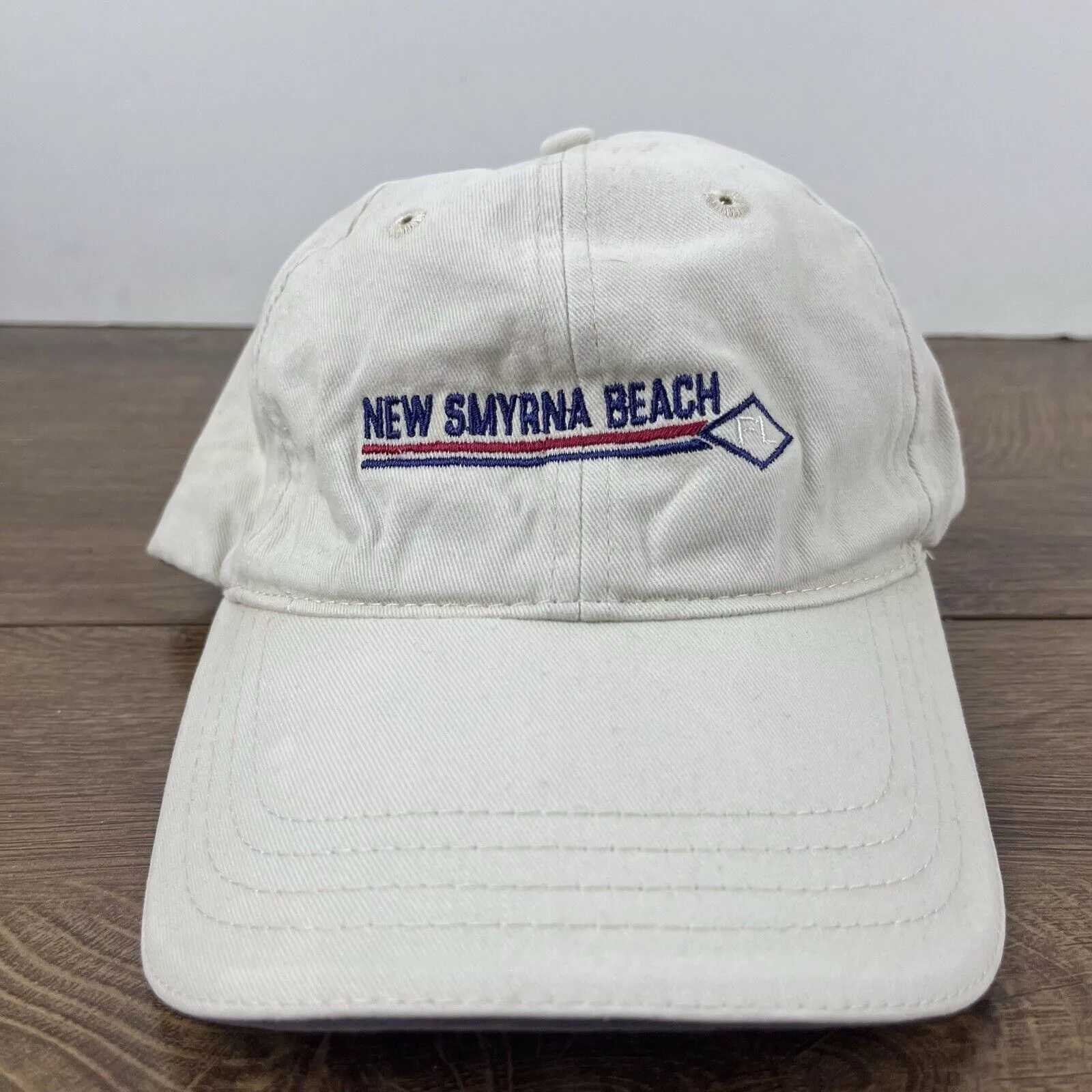 Other Hats Other New Smyrna Beach Florida Hat White Cap Hat Adjustable Hat Wh