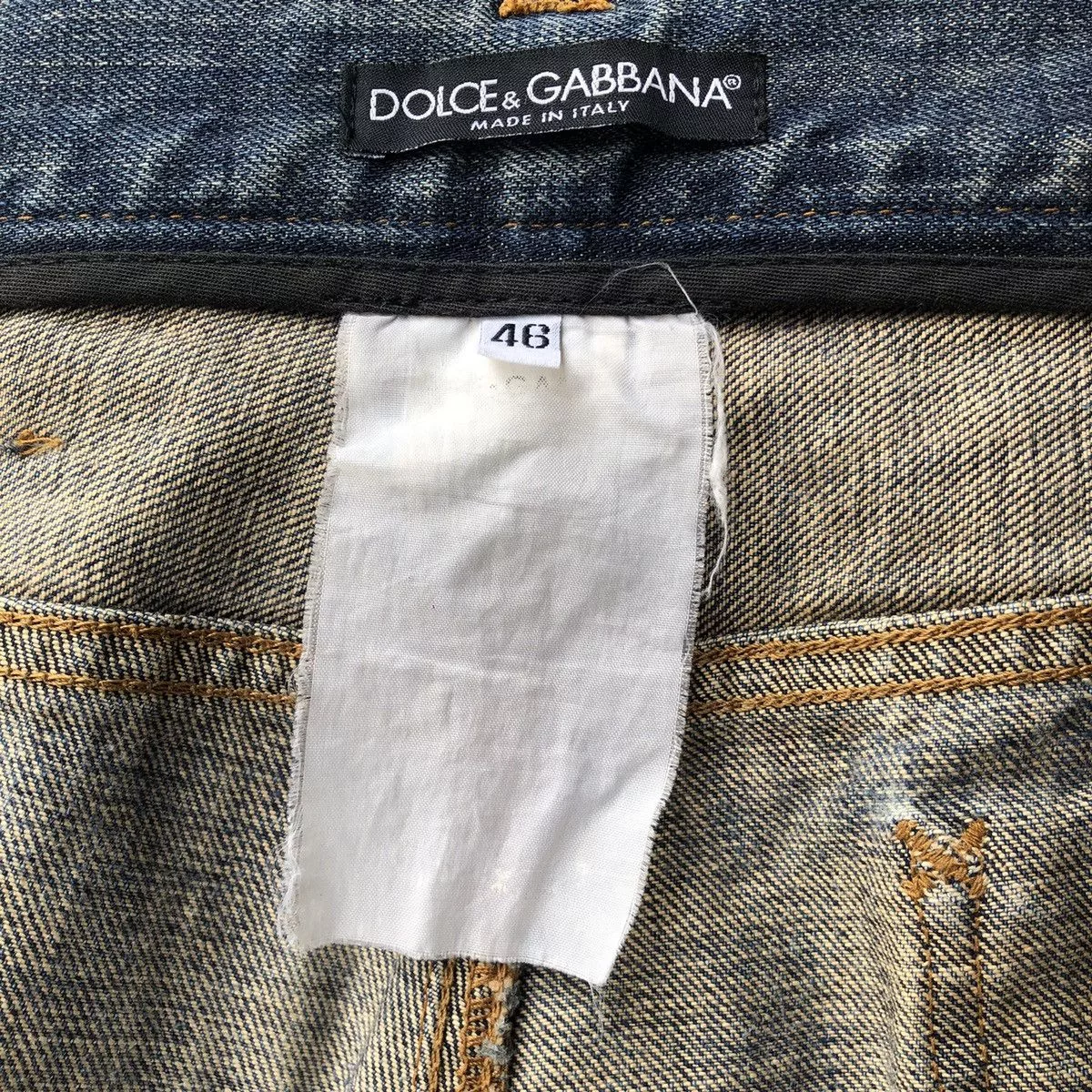 Designer Denim Designer × Dolce & Gabbana Dolce & Gabbana Jeans Blue