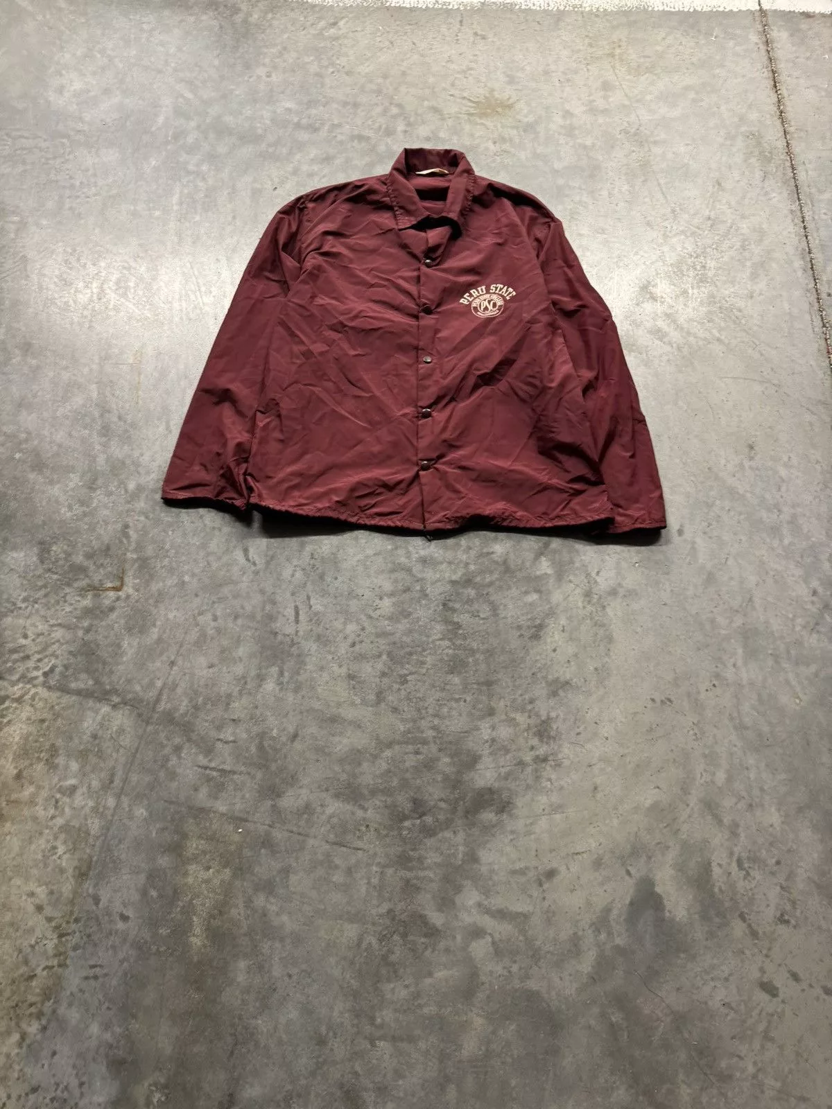 Champion Light Jackets Champion × Vintage Vintage 60s Champion Peru State Coach Jacket Red