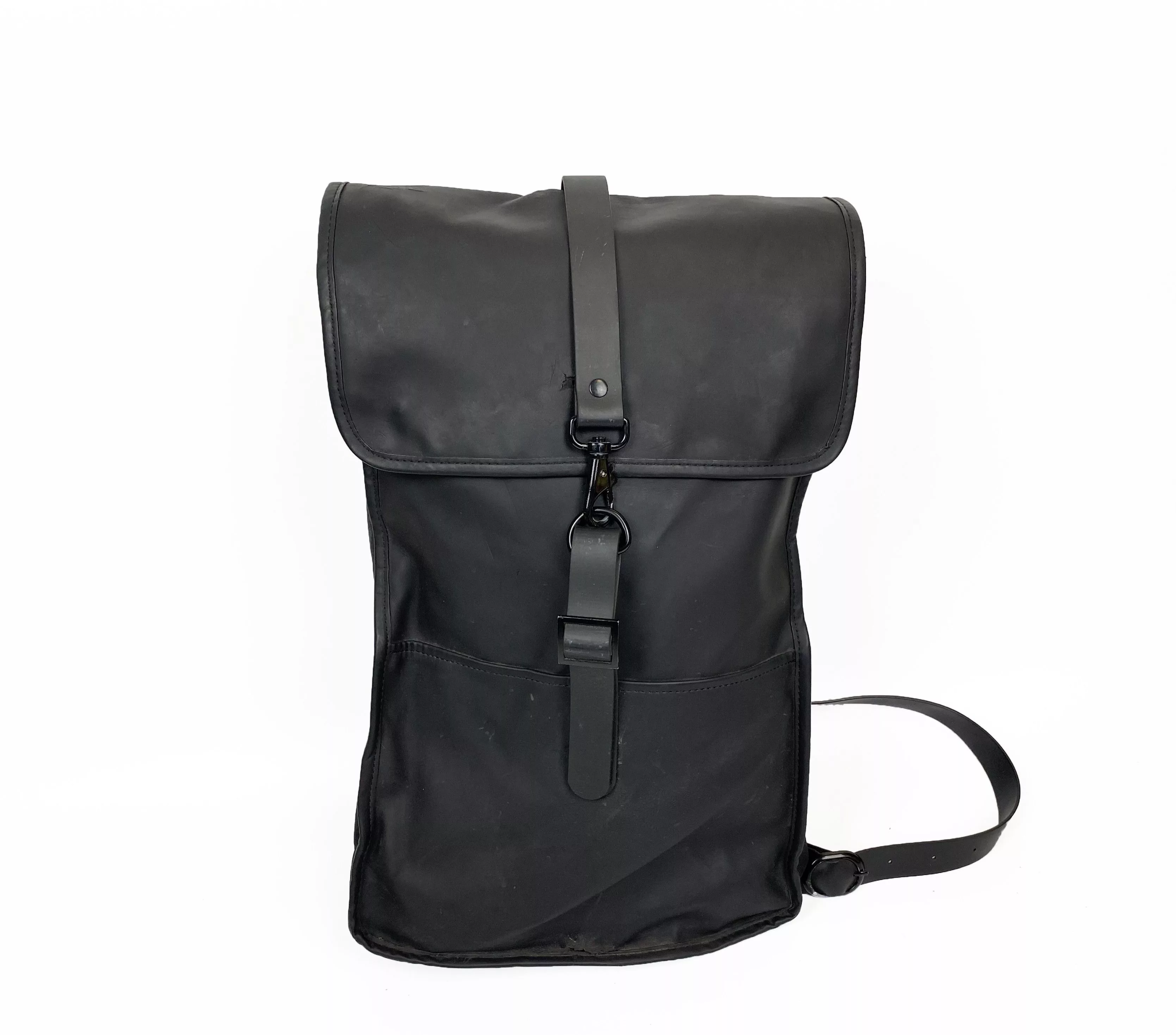 Rains Bags Luggage Rains Black Waterproof 13L Backpack