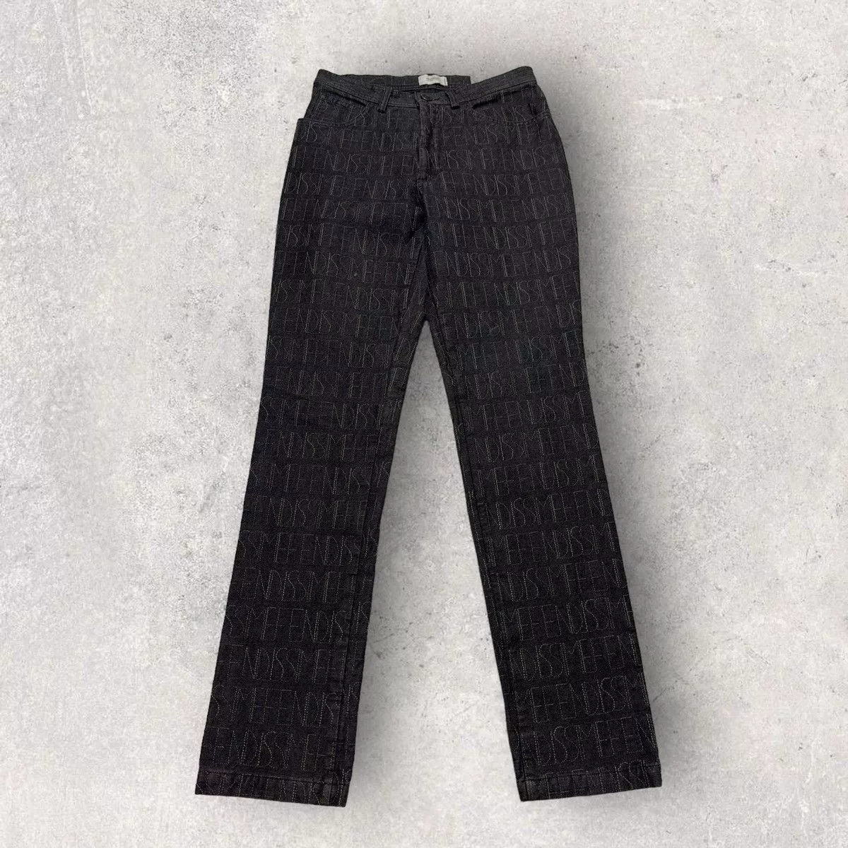 Fendi Denim Fendi × Vintage Vintage Fendissime jeans Black