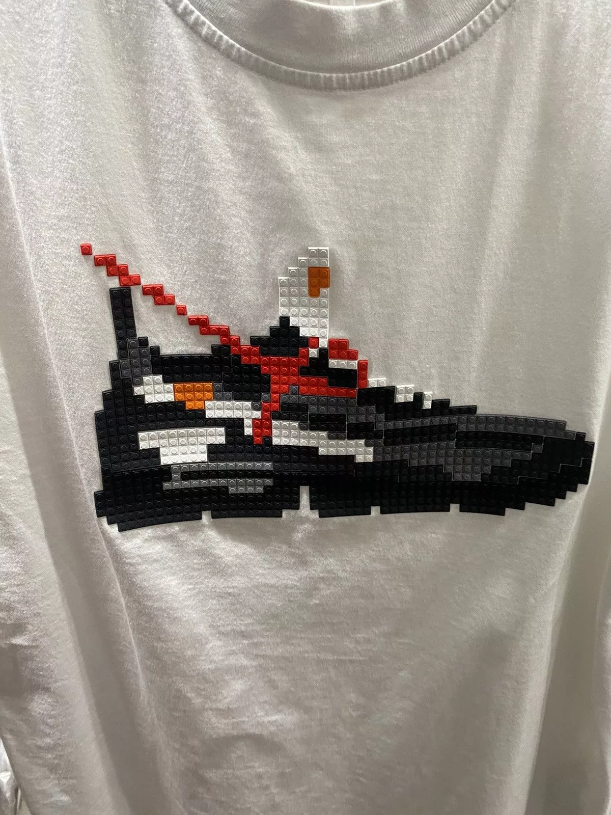 Mostly Heard Rarely Seen Short Sleeve T Shirts Mostly Heard Rarely Seen 8-bit OW tee White Streetwear