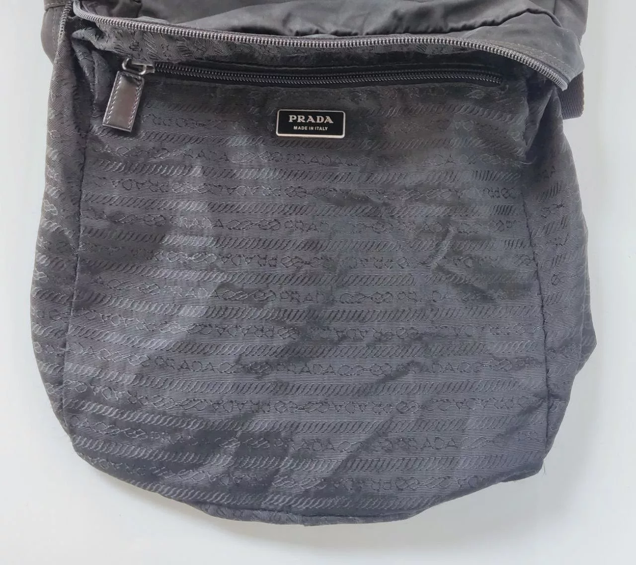 Prada Handle Bags Prada Bag Nylon Crossbody Black