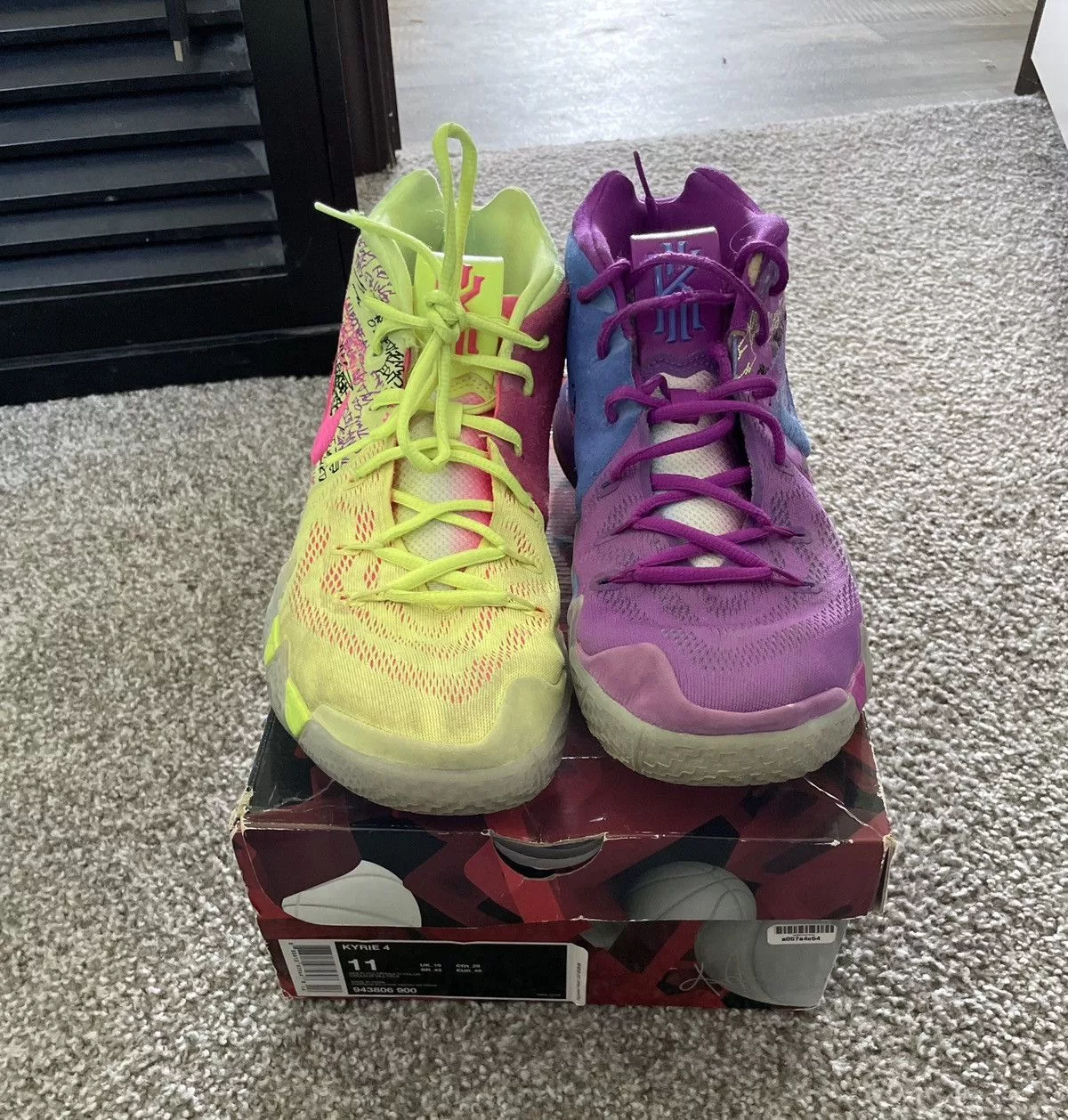 Nike Hi Top Sneakers Nike Kyrie 4 Confetti Multi