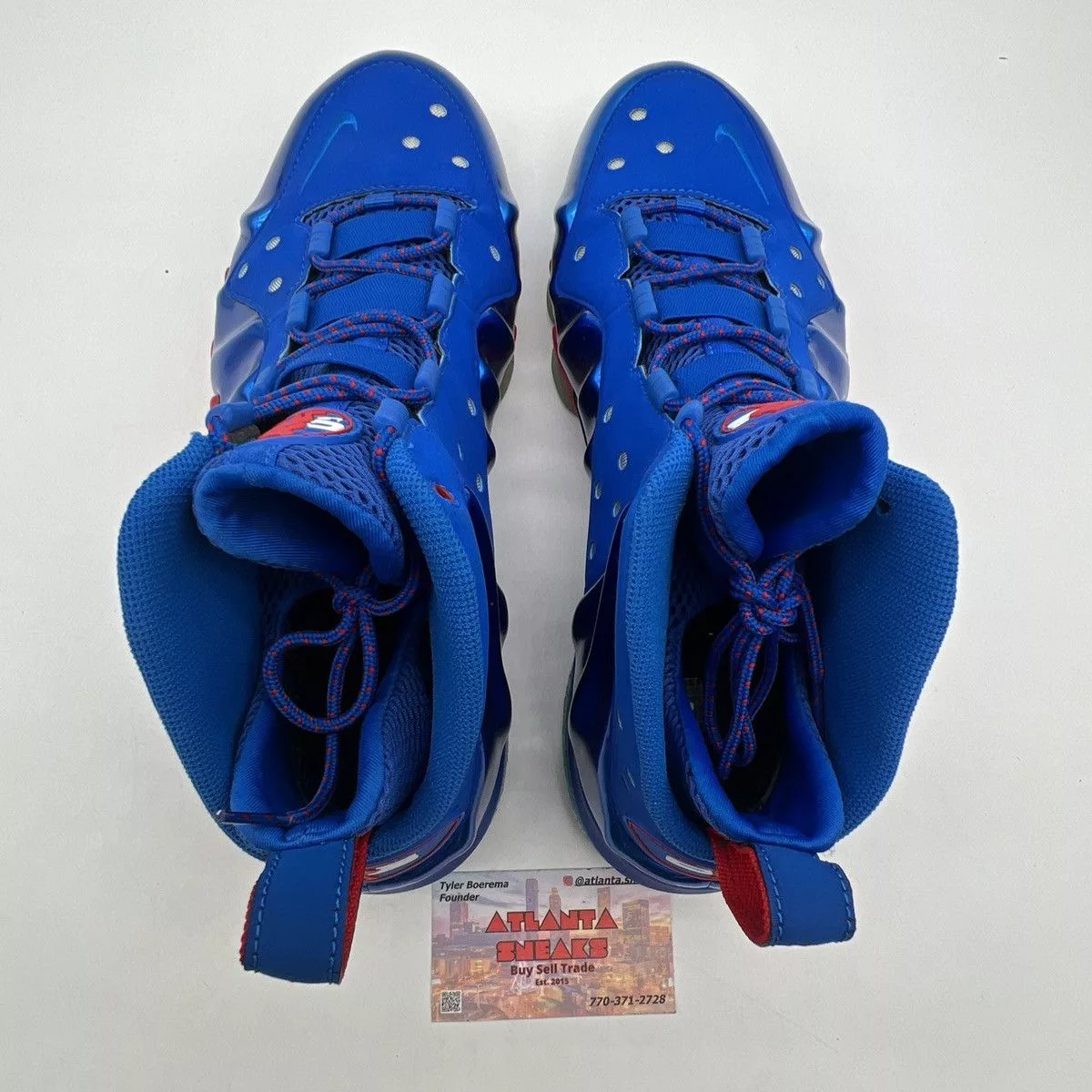 Nike Hi Top Sneakers Nike Barkley posite max sixers Blue