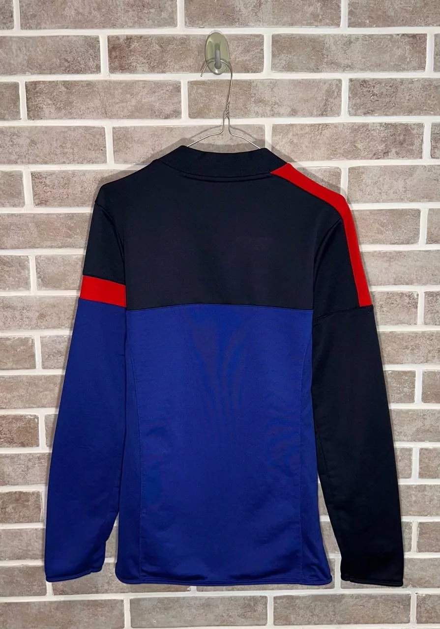 Nike Jerseys FC Barcelona 2012/13 Nike LongSleeve Training shirt Pullover Blue Sportswear