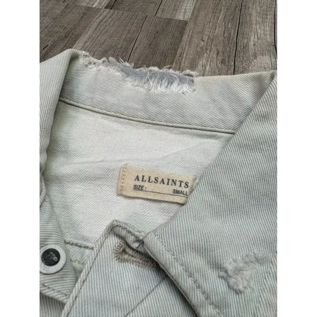Allsaints Jackets Allsaints All Saints denim Jacket Size: S Blue