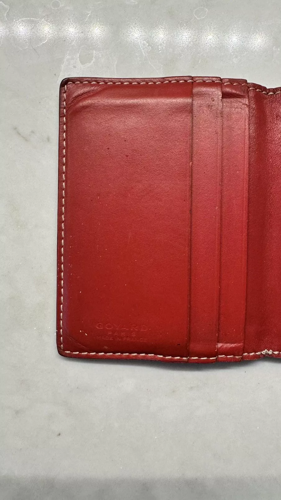 Goyard Wallets Goyard St Marc card wallet Red