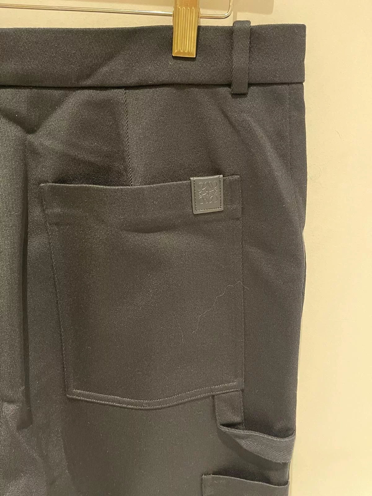 Loewe Casual Pants Loewe Black Trouser Pants