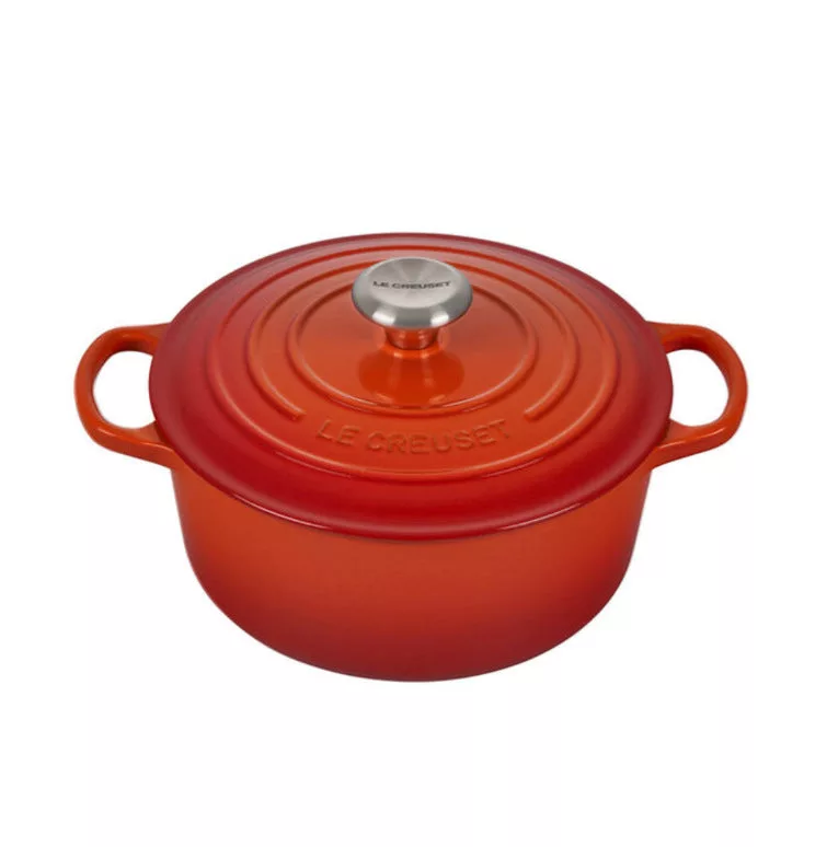 4.5 qt Signature Round Dutch Oven - Flame