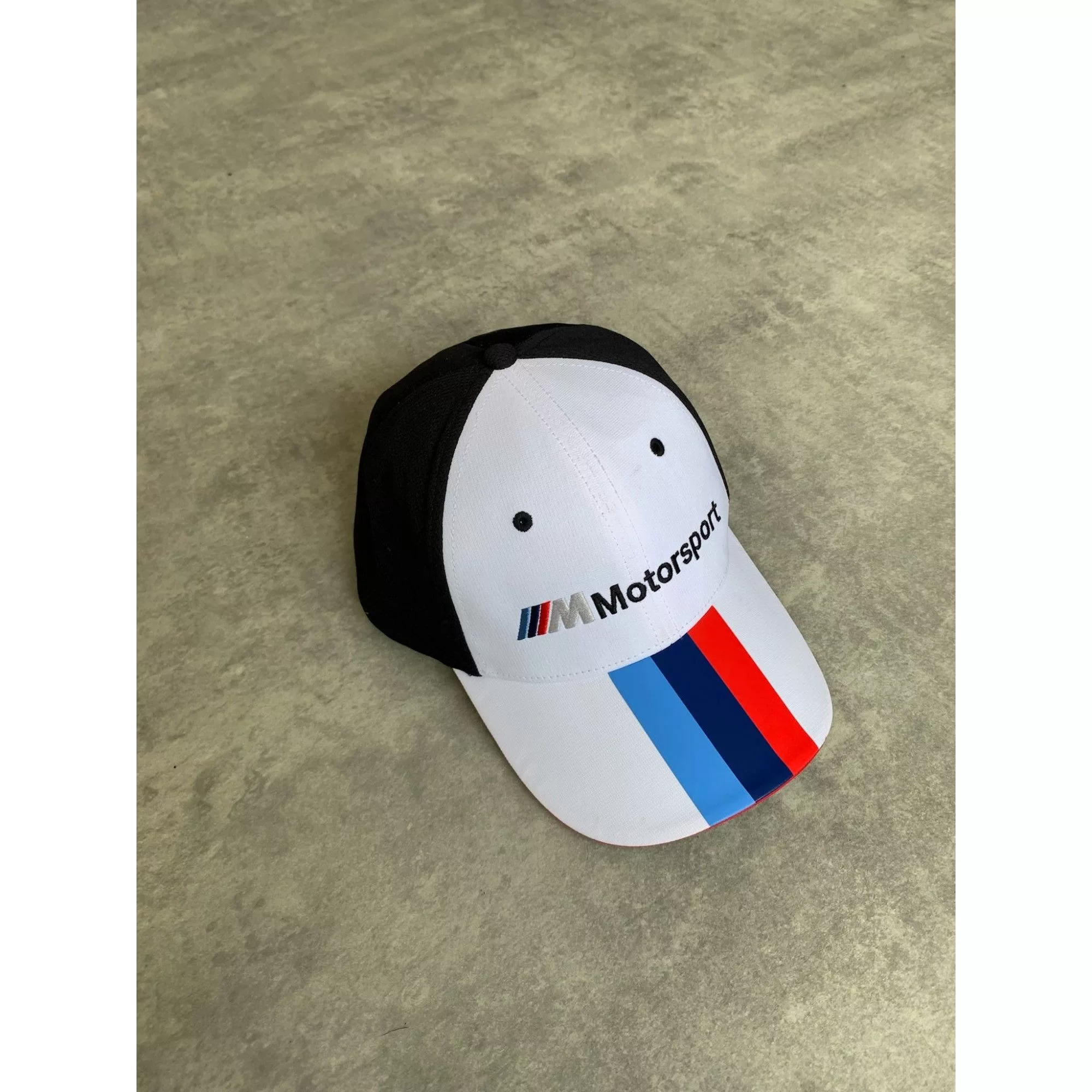 BMW Hats BMW × Vintage Bmw motorsport m3 M cap white blue red unisex racing formula