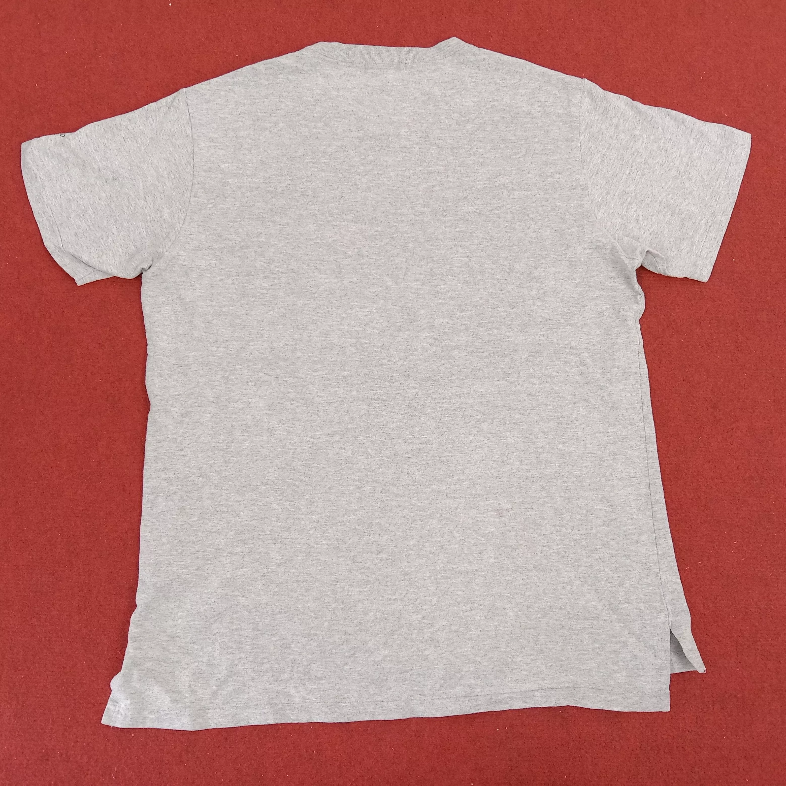 Engineered Garments Short Sleeve T Shirts Engineered Garments × Vintage Engineered Garments Streetwear Stripes Pocket Style Tshirt Gray