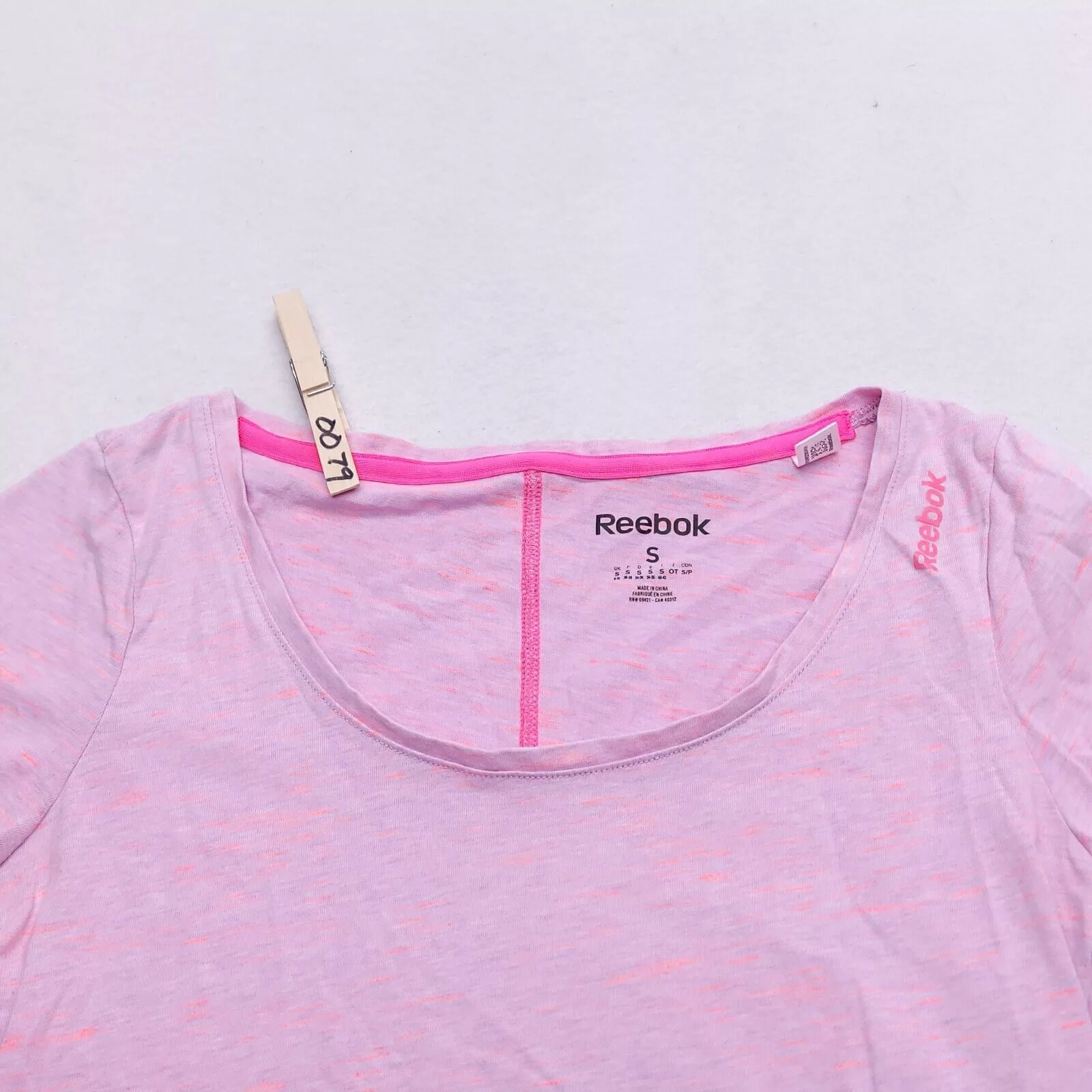 Reebok Tank Tops Reebok Short Sleeve Active T Shirt Womens Size Small S Pink