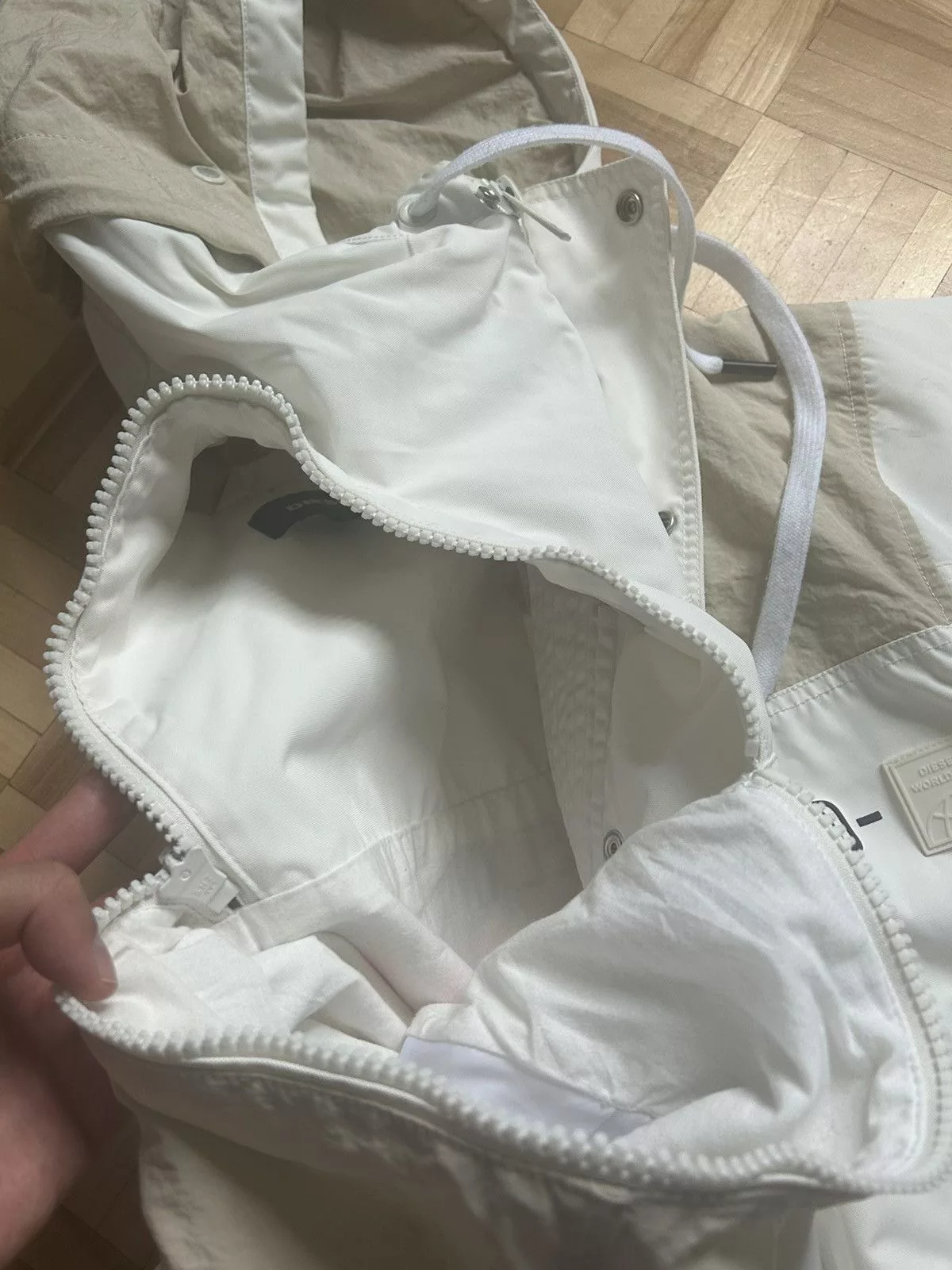 Diesel Light Jackets Diesel Jacket White