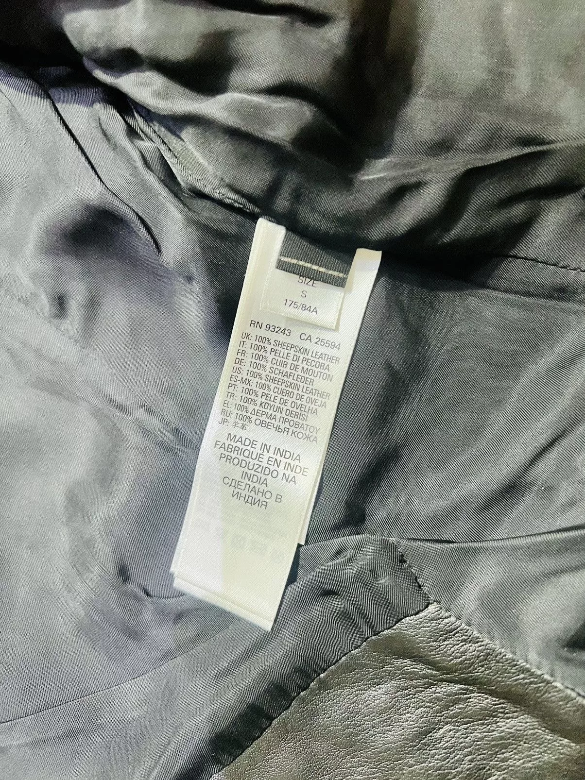Diesel Leather Jackets Diesel leather jacket Black