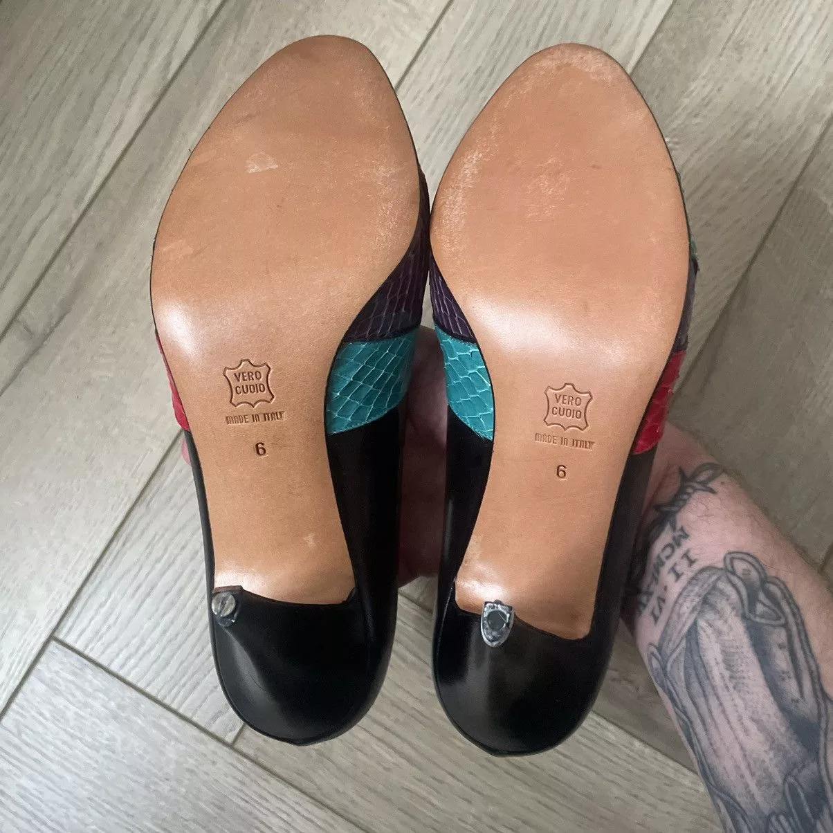 Tricker's Heels Tricker's Vero Cudio Vintage Heels Multi