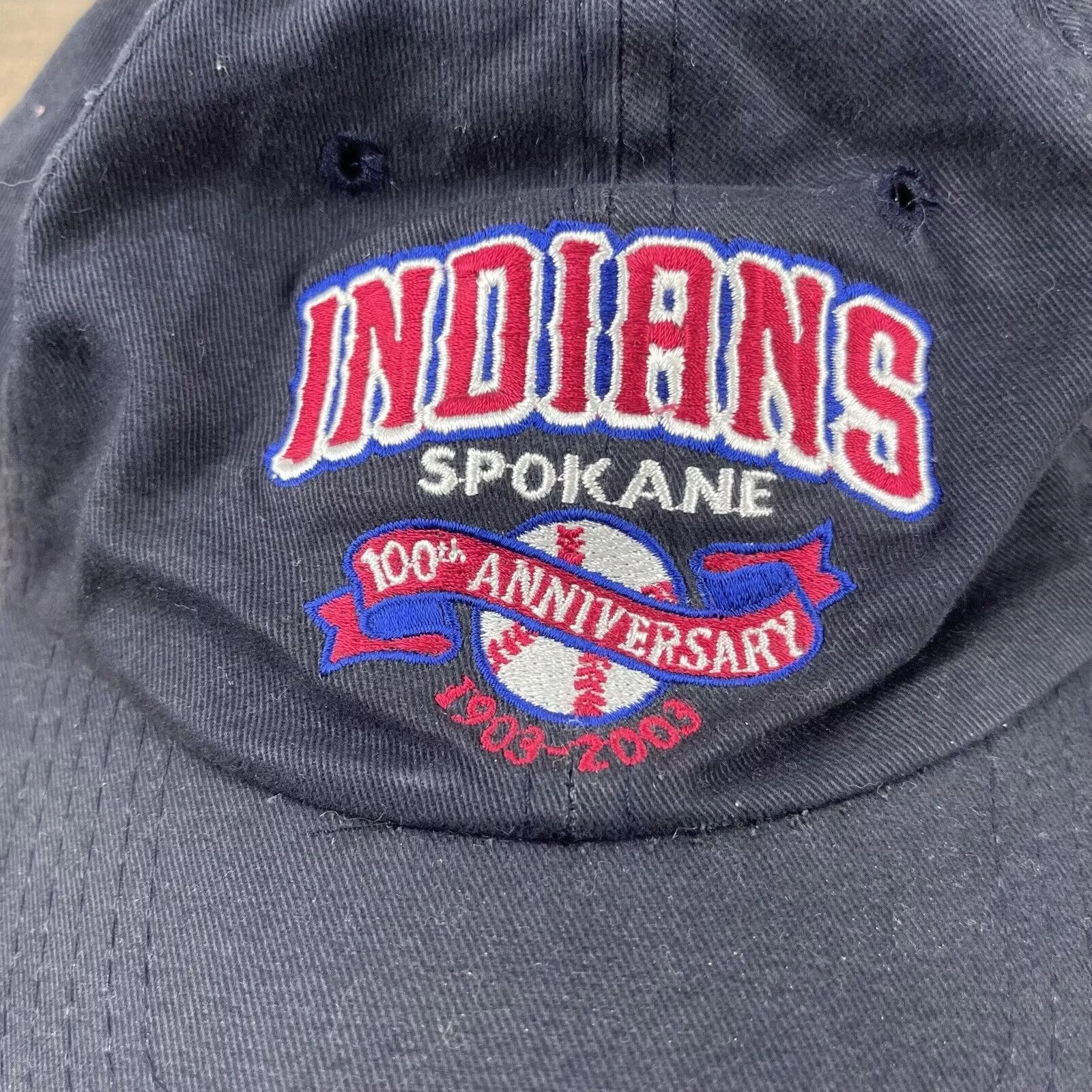 Other Hats Other Spokane Indians Hat Spokane Indians Blue Hat Adjustable Blue