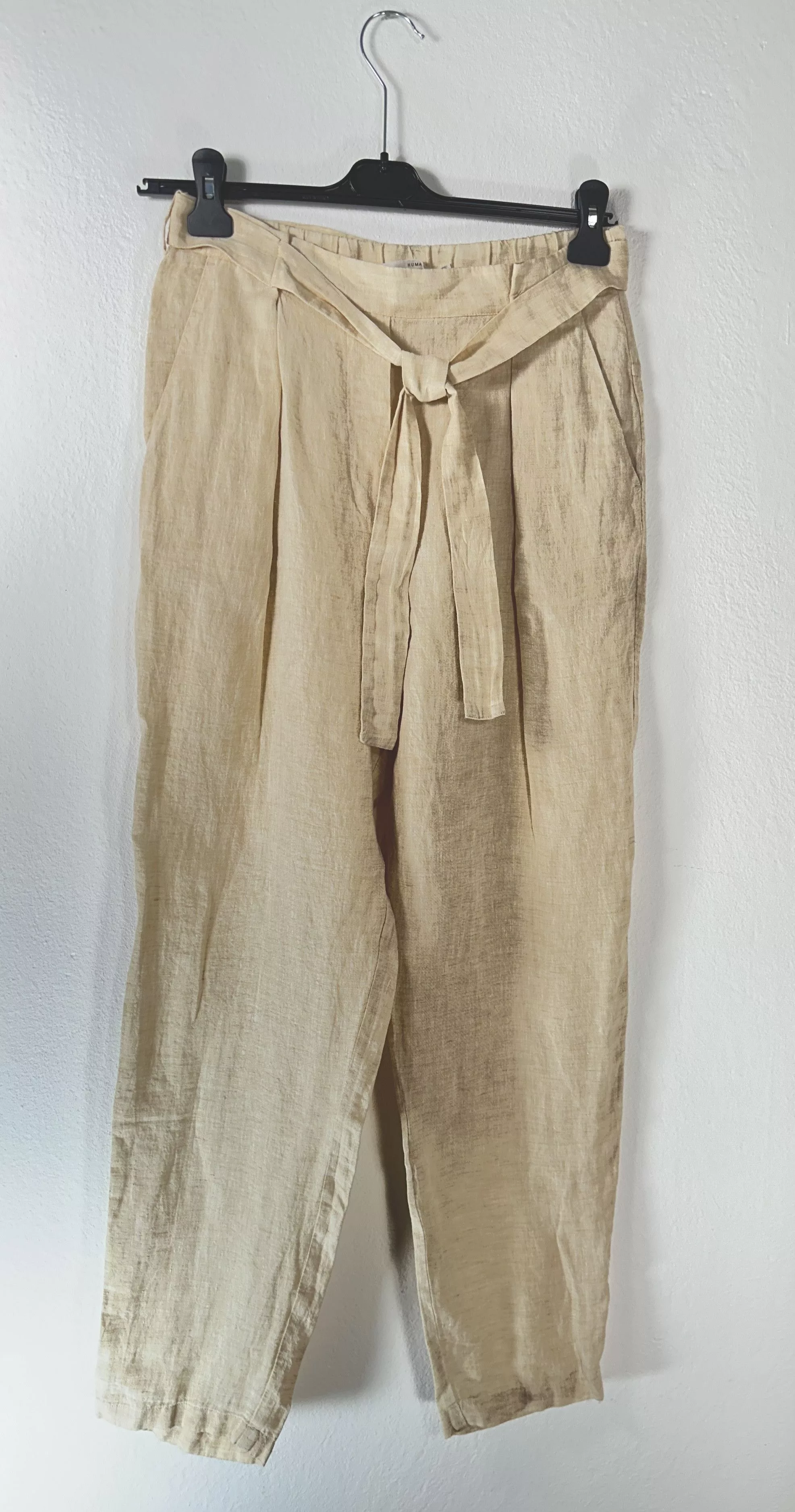HUMANOID Pants HUMANOID Linen trousers Beige