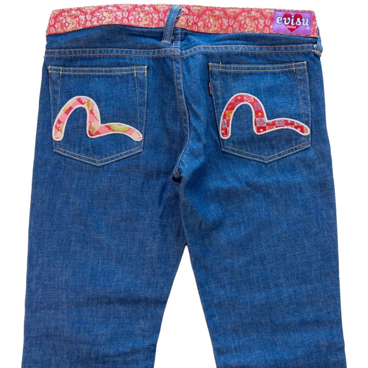Evisu Jeans Vintage Evisu Double Gull Jeans Women's Size W31 Blue