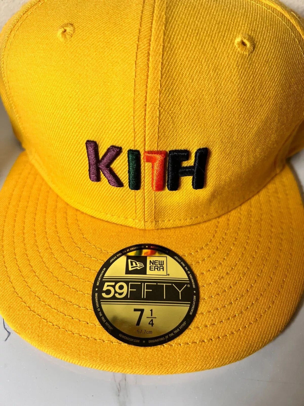 Kith Hats Kith New Era Multicolor Yellow Hat OS Brand new 7 1/2