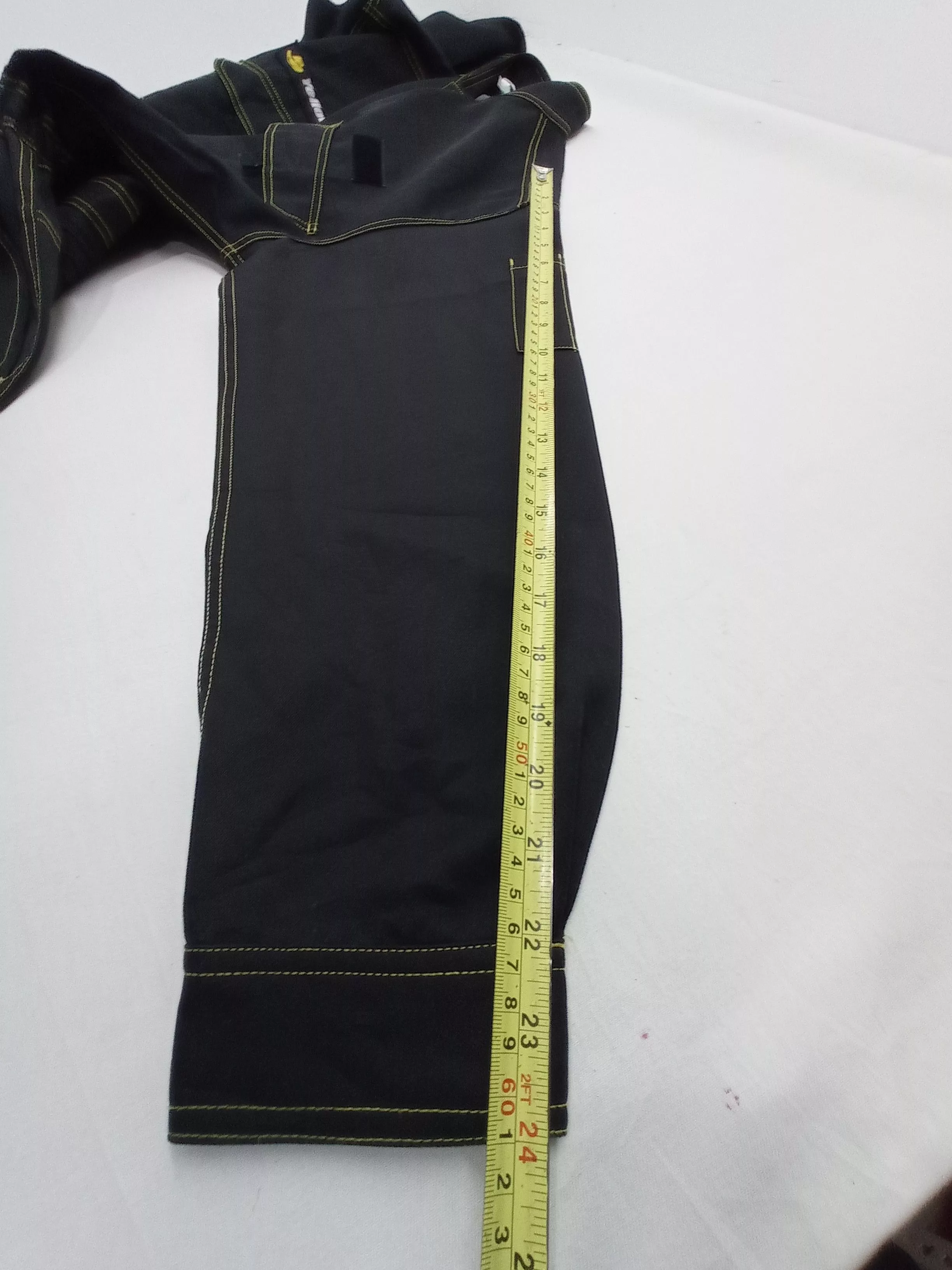 Other Overalls Jumpsuits Other Yellow Hat Coverall Black Workwear