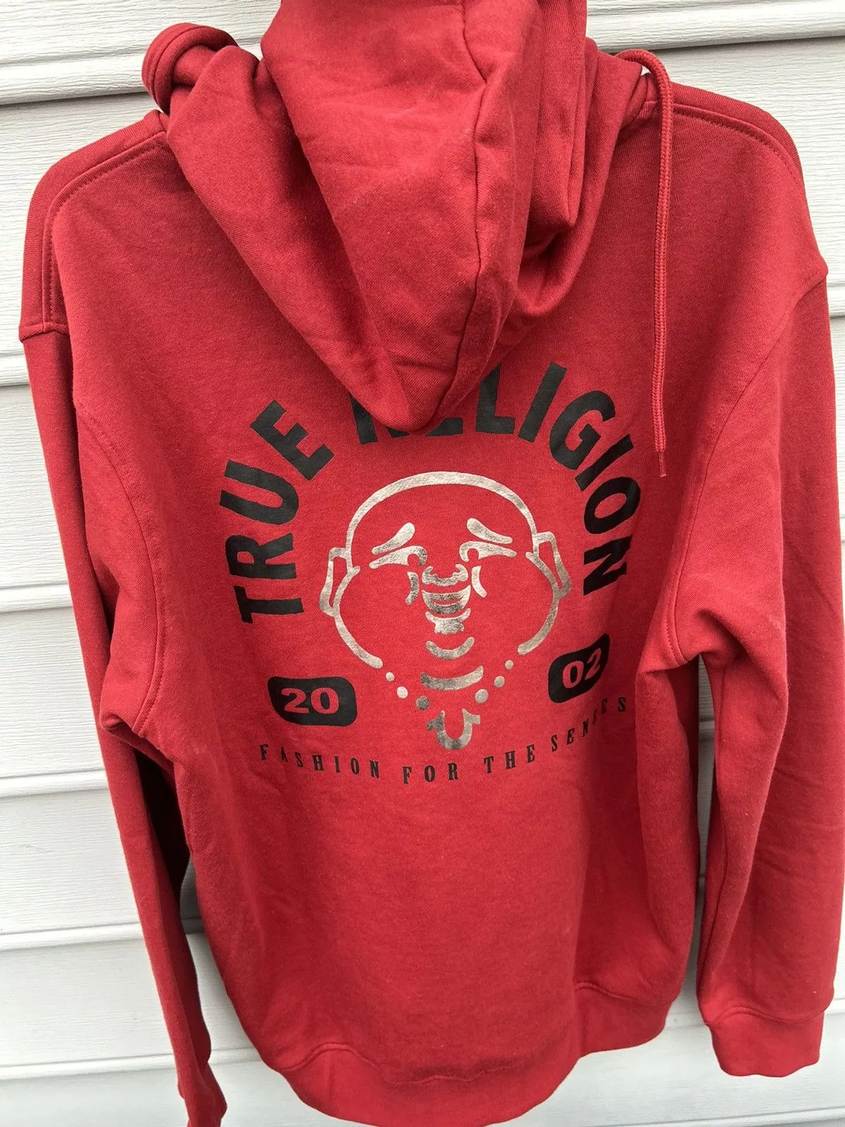 True Religion Sweatshirts Hoodies True Religion Red zip up
