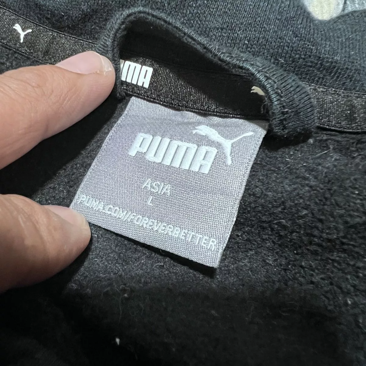 Puma Sweaters Knitwear PUMA SIDETAPED JACKET Black