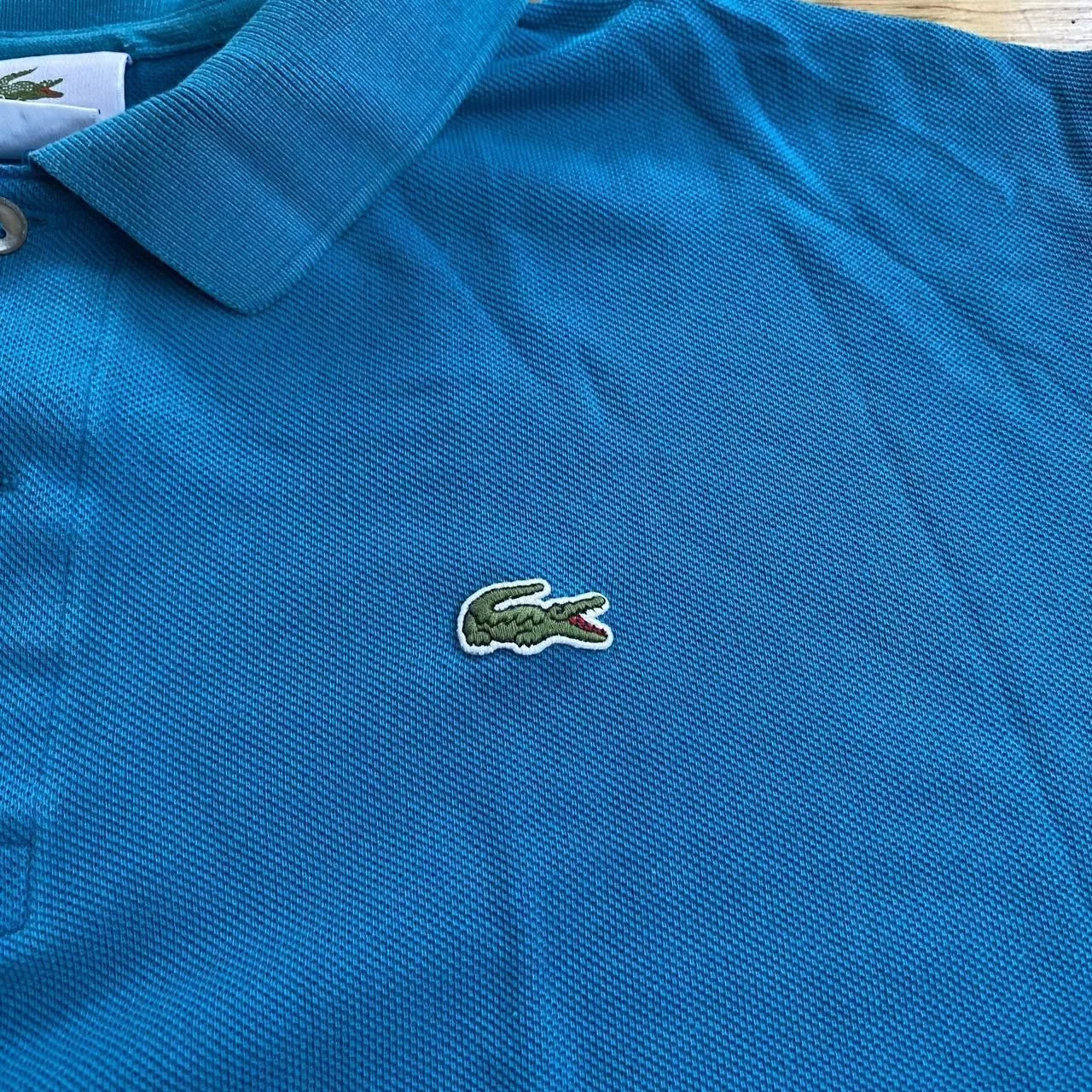 Lacoste Polos Lacoste Polo Tee Blue