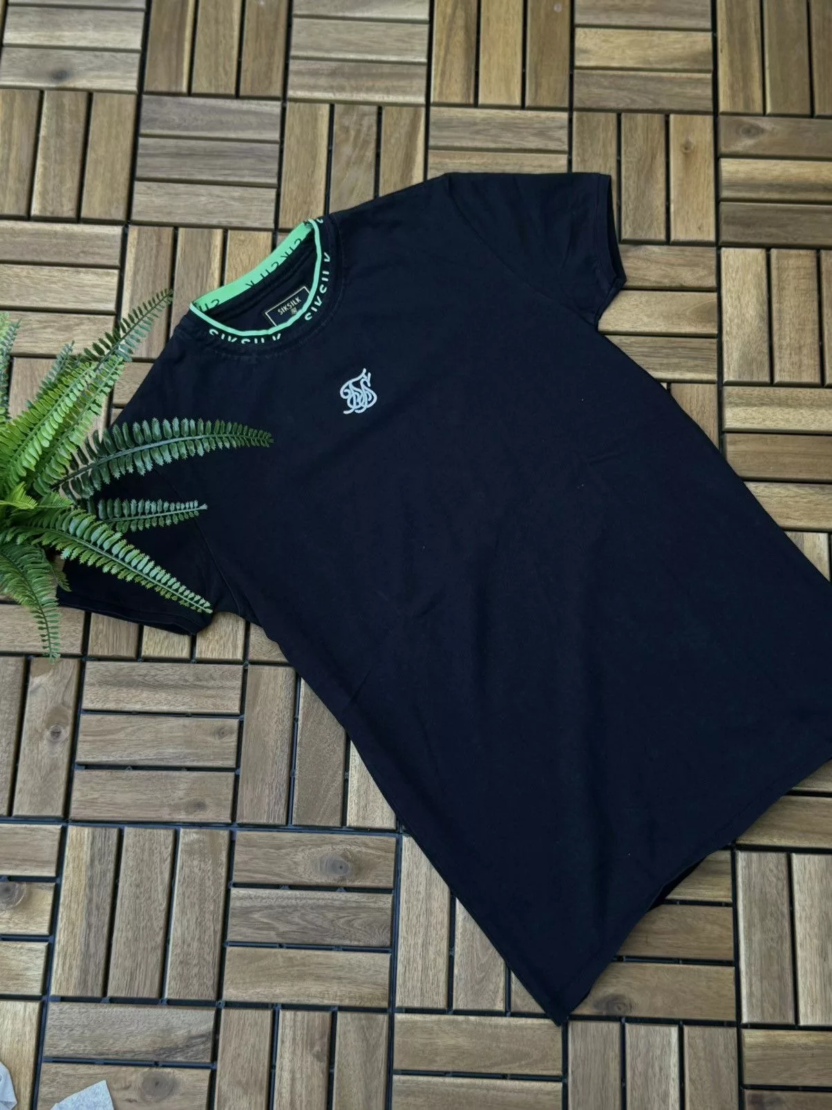 SikSilk Short Sleeve T Shirts SikSilk Sik silk classic Black