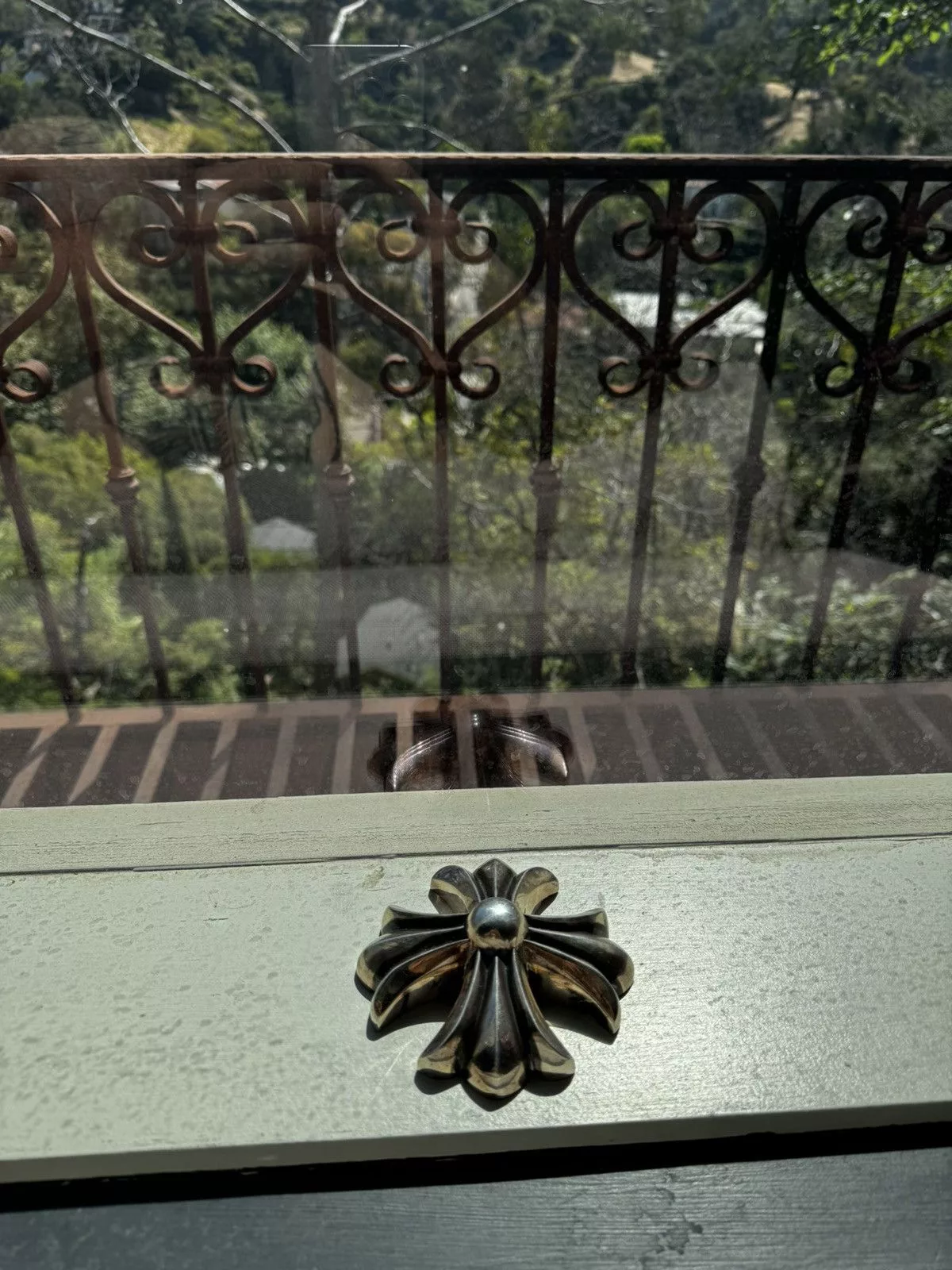 Chrome Hearts Miscellaneous Chrome Hearts Silver Plus Paperweight