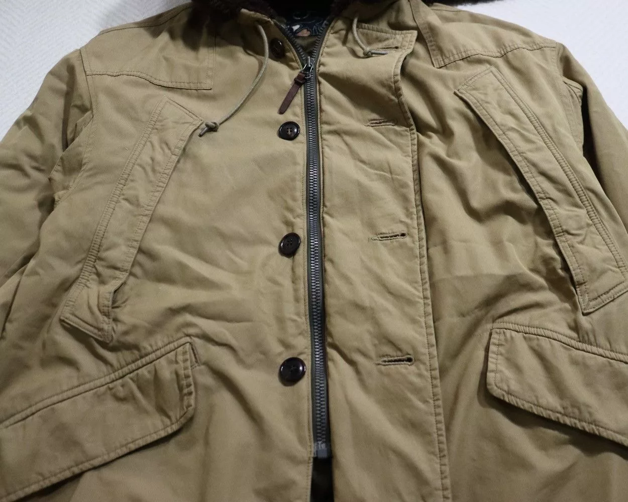 Visvim Heavy Coats Visvim 19aw ICT Wright Field Parka Brown