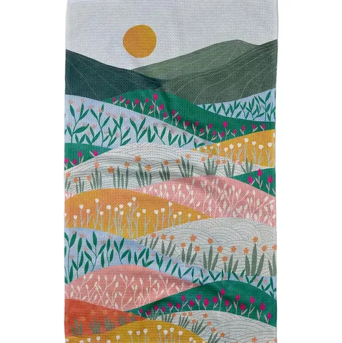 Sunrise Mountain Tea Towel