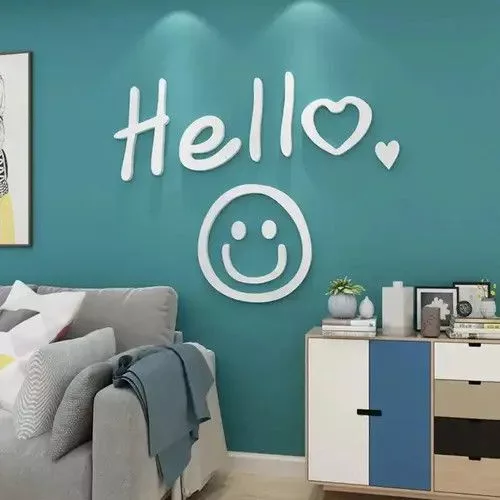 Designer Miscellaneous Designer Acrylic Wall Stickers Multi Streetwear