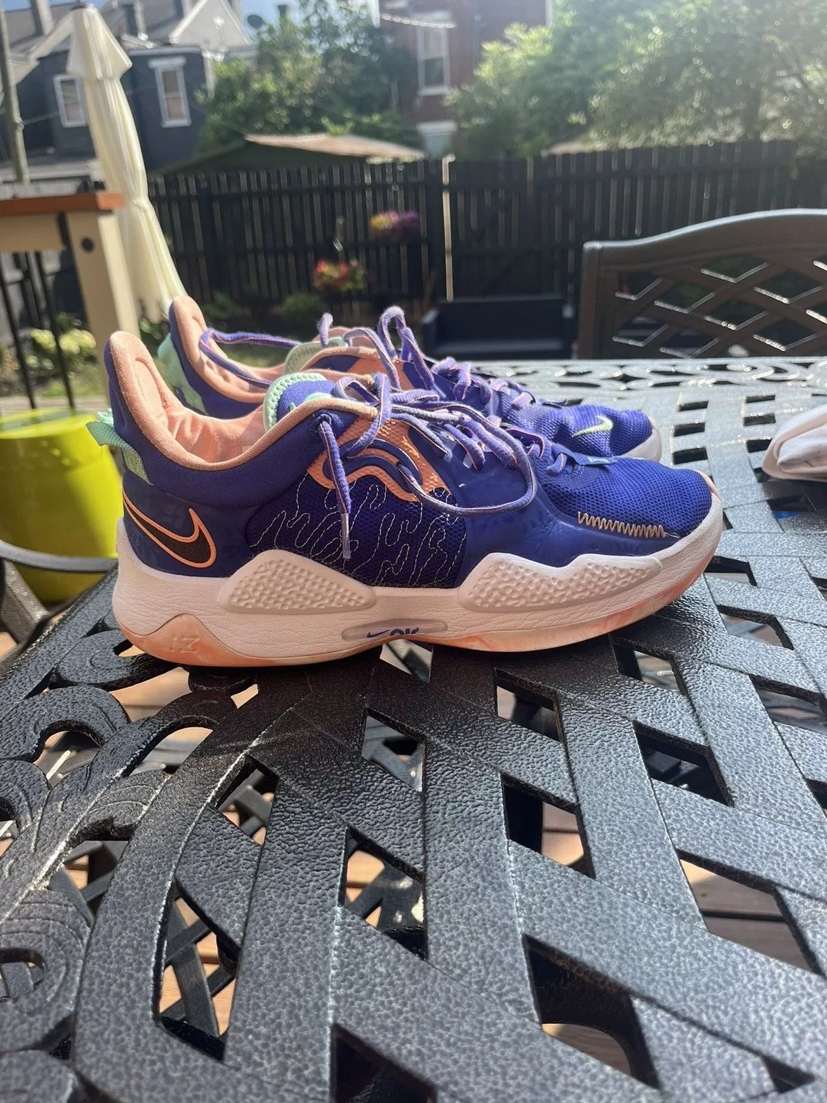 Nike Low Top Sneakers Nike PG 5 EP ‘La Drip’ Blue