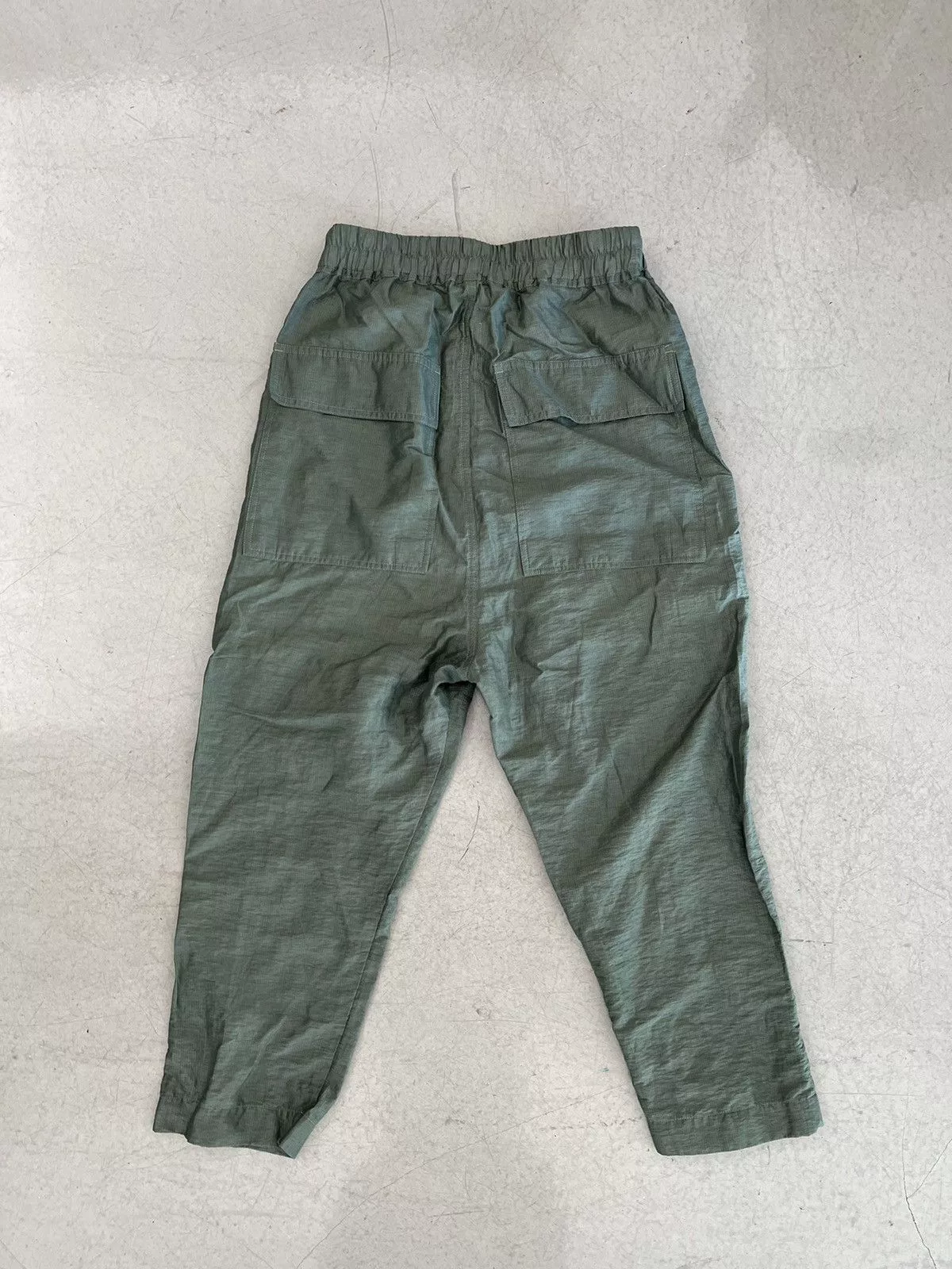 Rick Owens Cropped Pants Rick Owens “Edfu” SS23 Pants Green