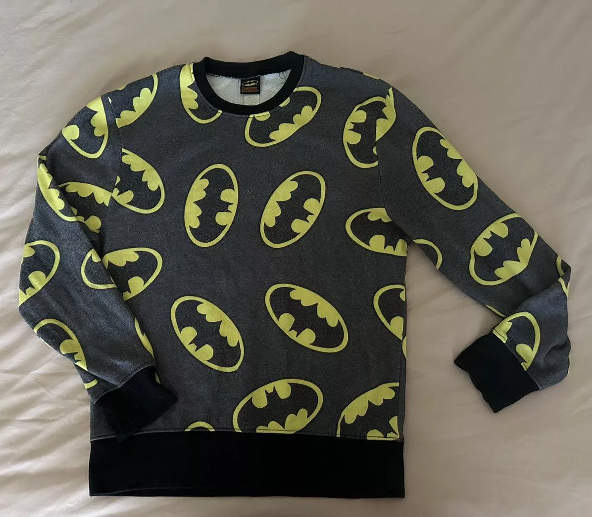 DC Comics Sweaters DC Comics Batman Logo Graphic Sweatshirt Size Large Black