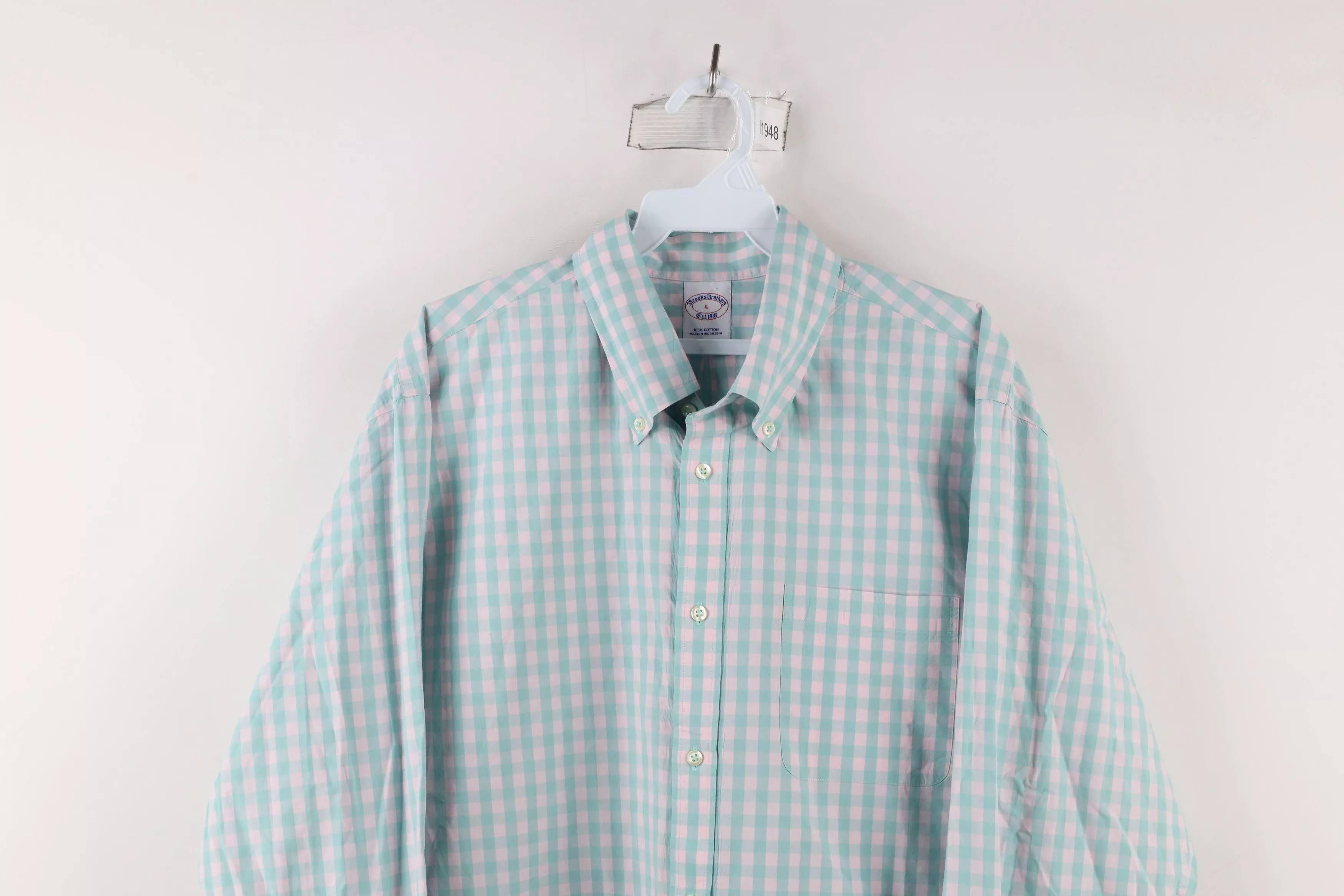 Brooks Brothers Shirts Button Ups Brooks Brothers × Vintage Brooks Brothers Original Cotton Button Down Shirt Plaid OCBD Multi