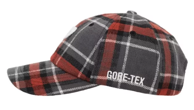 Goretex Hats Goretex × Palace Palace Gore-Tex Plaid P 6-Panel Hat Grey Check Multi