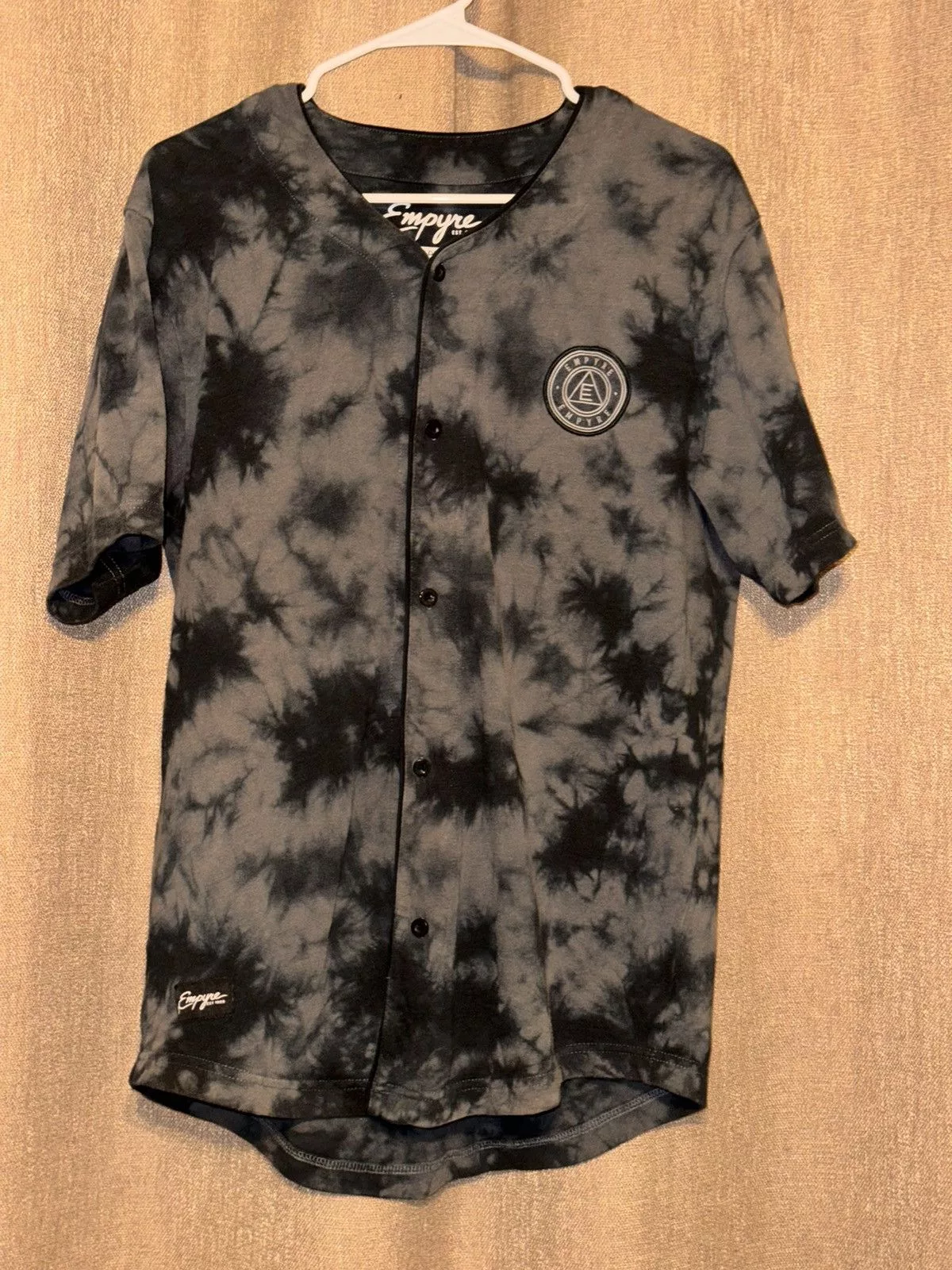 Empyre Jerseys Empyre Empire dark tie dye jersey Black