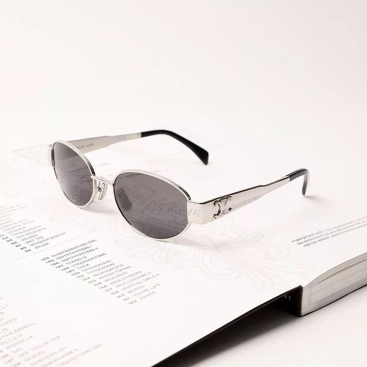 Celine Sunglasses CELINE CL40235U SUNGLASSES Silver
