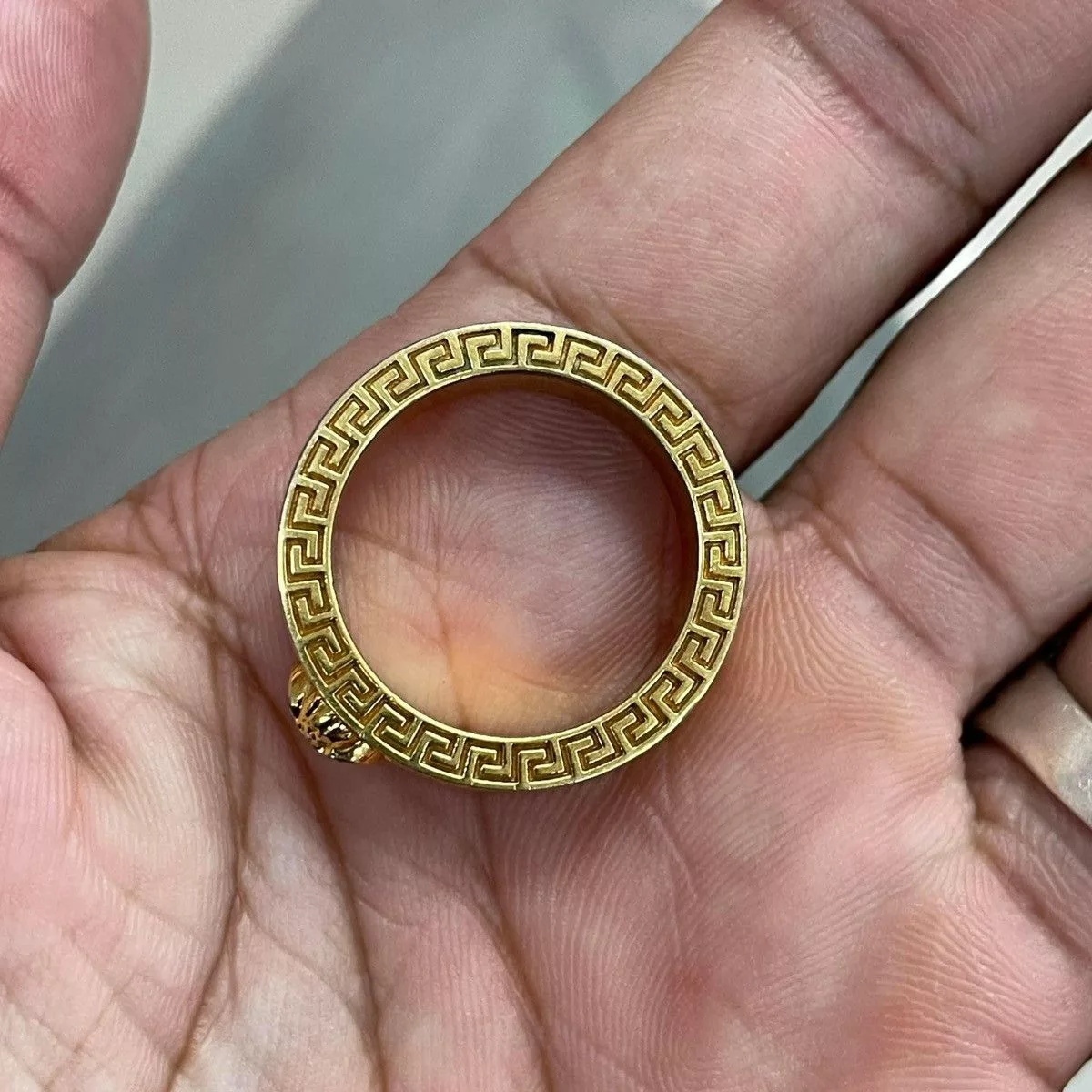 Versace Jewelry Watches Versace ring Gold