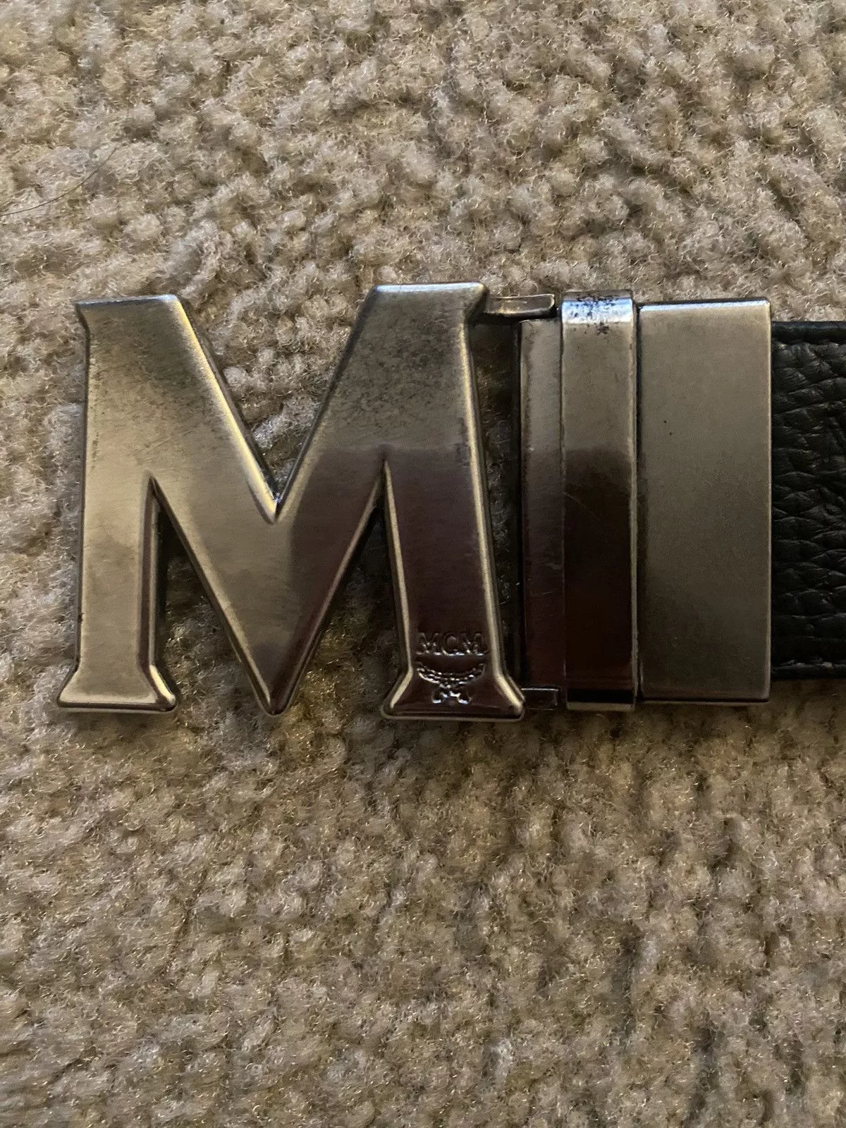 MCM Belts MCM Claus M Reversible Belt Black