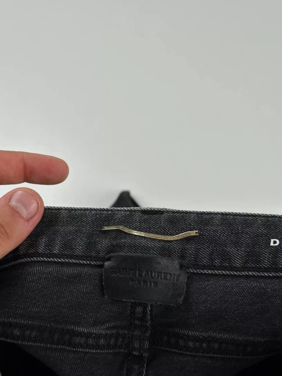 Saint Laurent Paris Jeans Saint Laurent Black