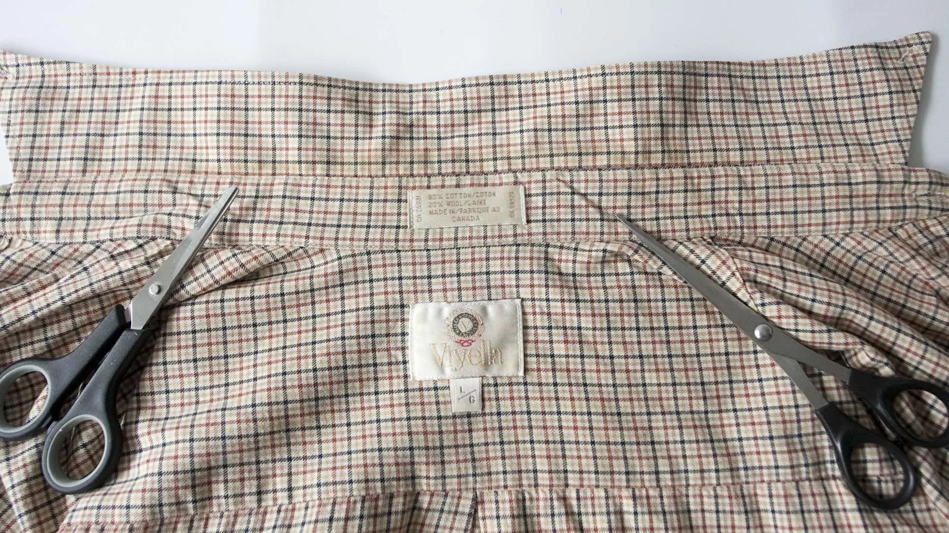 Viyella Shirts Button Ups Viyella Shirt Flannel Size L Plaid Multi