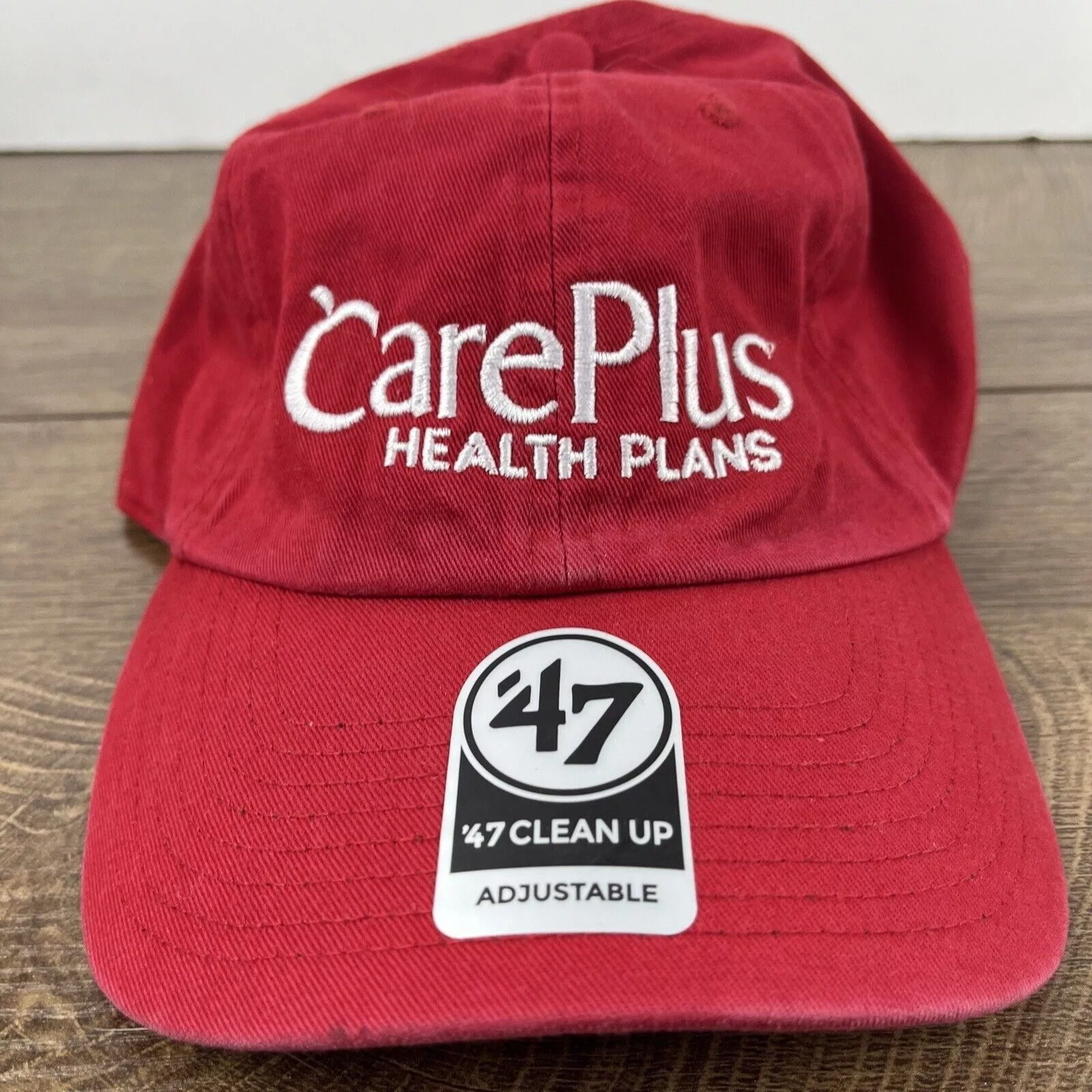 Other Hats Other Care Plus Health Plans Hat '47 Brand Hat Red Adjustable Hat